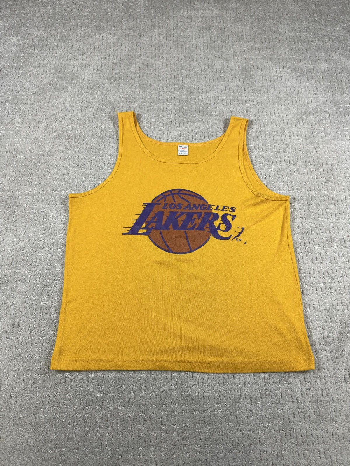 NBA 1980’s Los Angeles Lakers Champion Tank Top Size US XL / EU 56 / 4 - 2 Thumbnail
