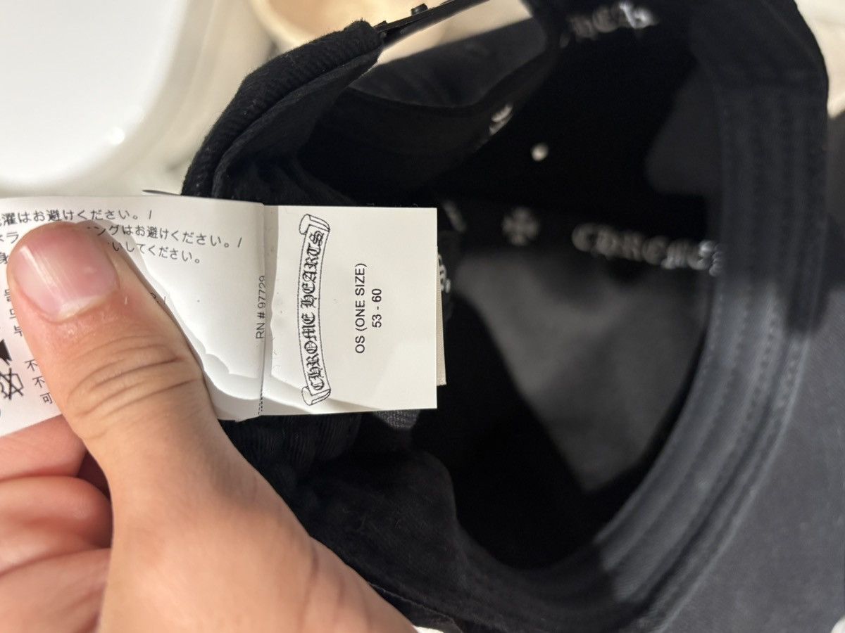 Chrome Hearts Chrome Hearts cross waxed denim hat Size ONE SIZE - 7 Thumbnail