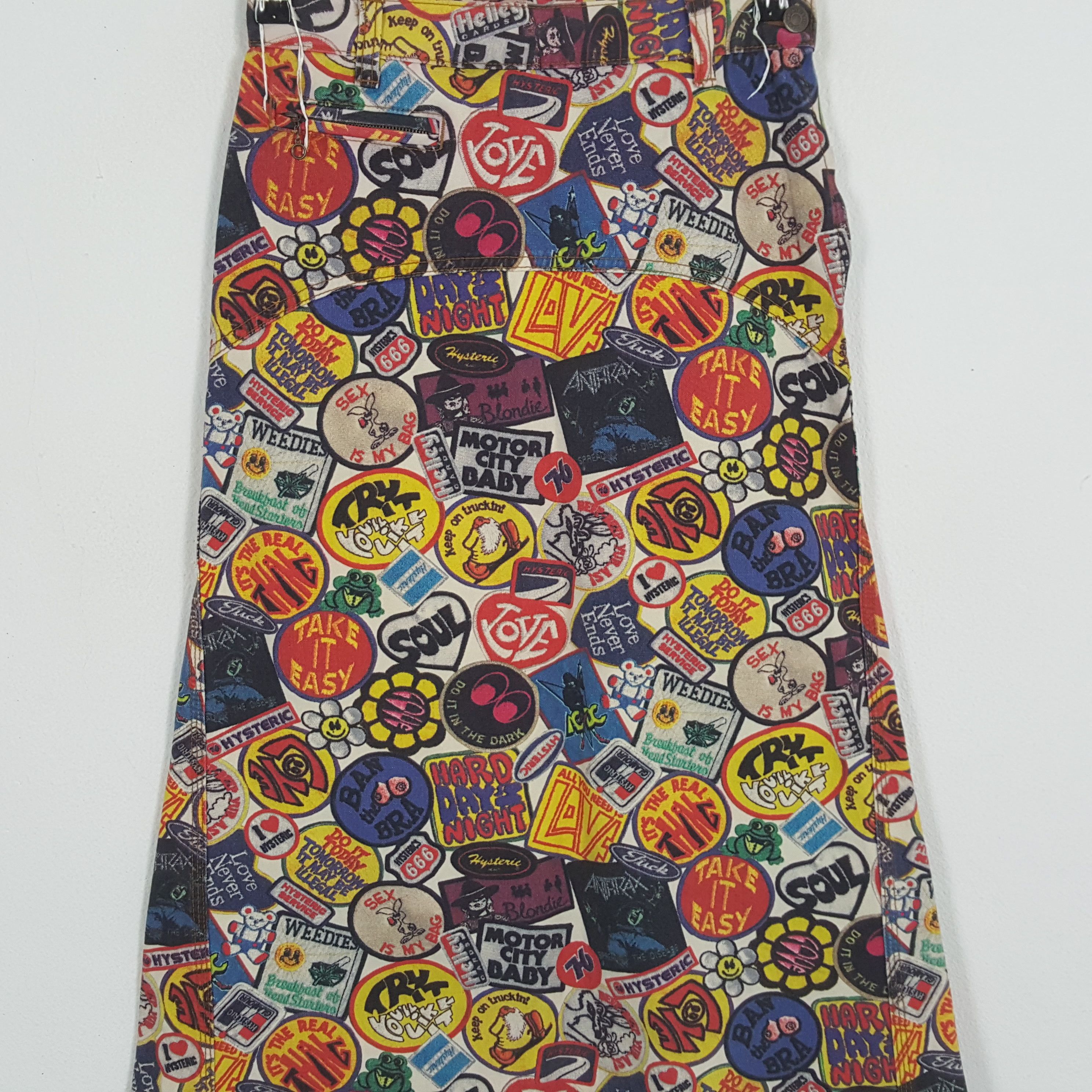 Hysteric Glamour × Japanese Brand × Vintage HYSTERIC GLAMOUR Japanese Brand Rare Design Skirt Size 26" / US 2 / IT 38 - 2 Thumbnail