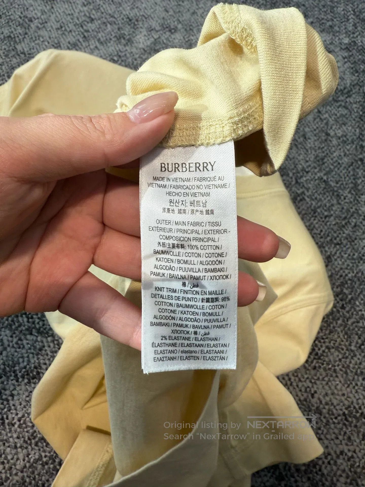 Burberry Burberry Classic Logo Print T-Shirt. Size US M / EU 48-50 / 2 - 2 Thumbnail