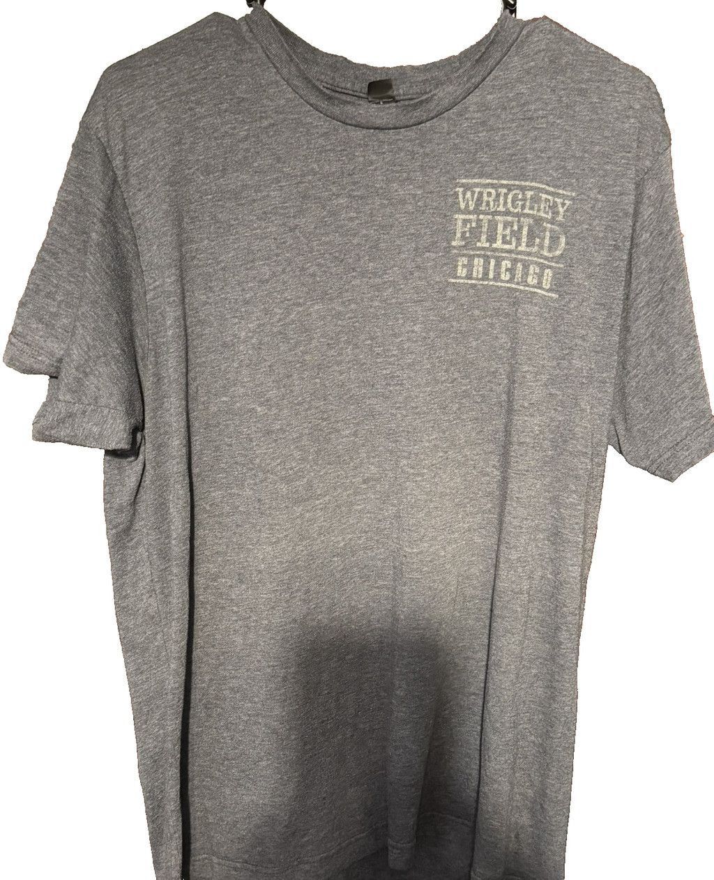The Unbranded Brand Wrigley Field Short Sleeve T-shirt Men's Size L Gray Size US L / EU 52-54 / 3 - 1 Thumbnail