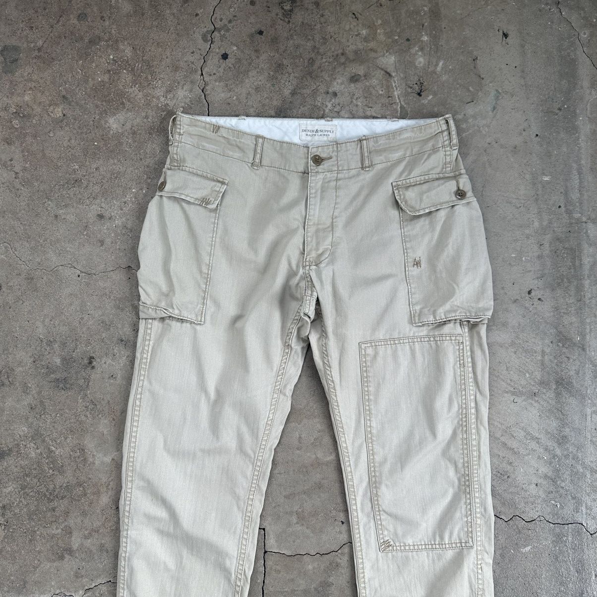Denim & Supply Ralph Lauren Denim & Supply Ralph Lauren Cargo Utility Military Pants Size US 34 / EU 50 - 3 Thumbnail