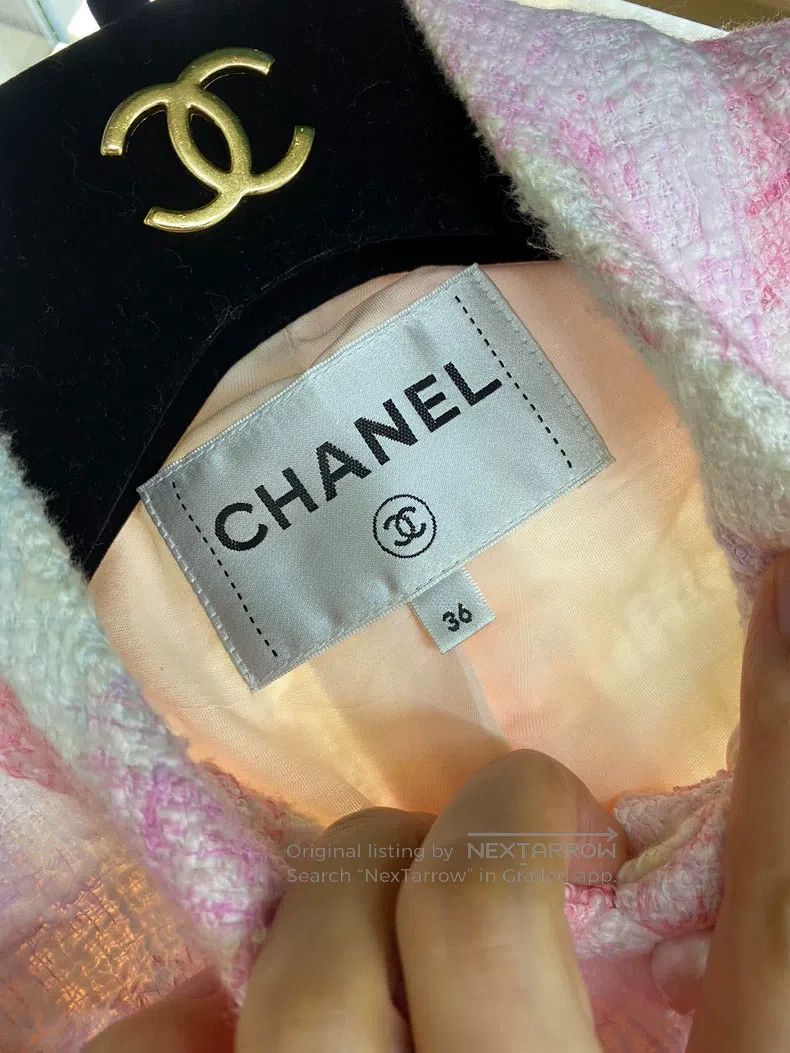 Chanel Chanel 23s Monet stand-up collar jacket Size XS / US 0-2 / IT 36-38 - 4 Thumbnail