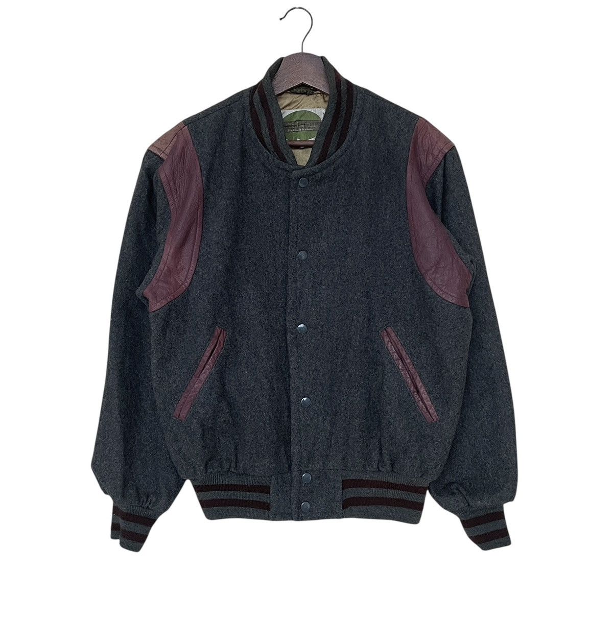 Japanese Brand × Vintage Vintage Japanese Brand Charing Ram Varsity Jacket 1990s Size US L / EU 52-54 / 3 - 1 Thumbnail