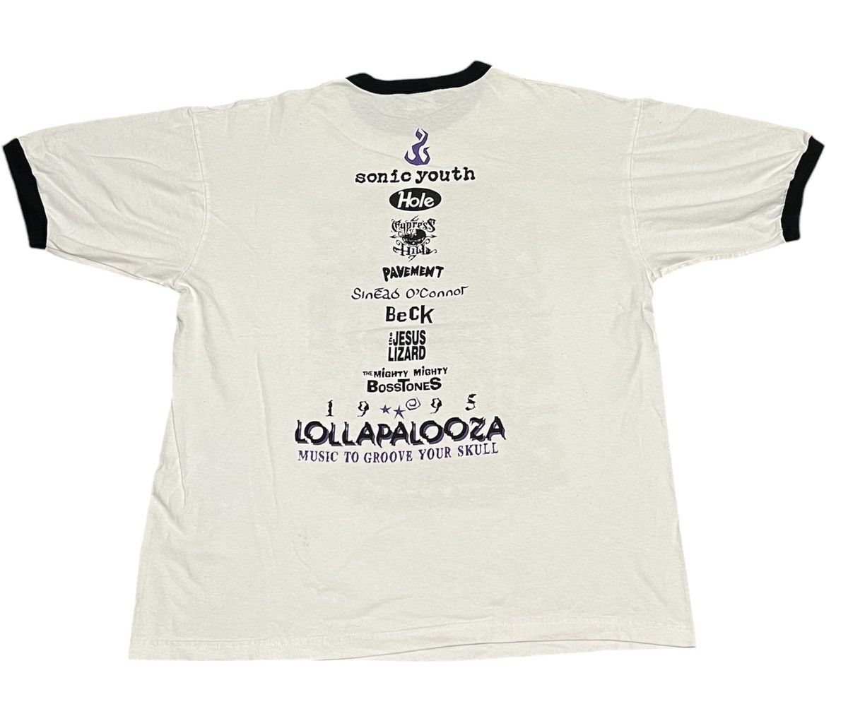 Band Tees × Vintage Vintage Lollapaloza Size US XL / EU 56 / 4 - 2 Thumbnail