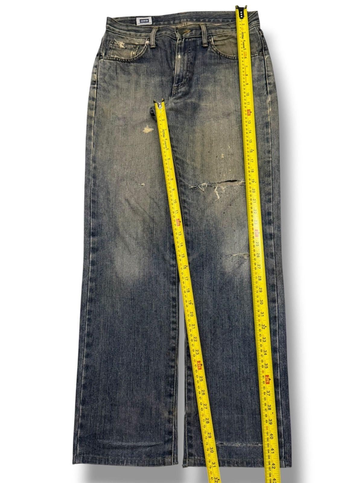 Edwin Vintage EDWIN 403 International Basic Japan Denim | W30 Size US 30 / EU 46 - 15 Thumbnail