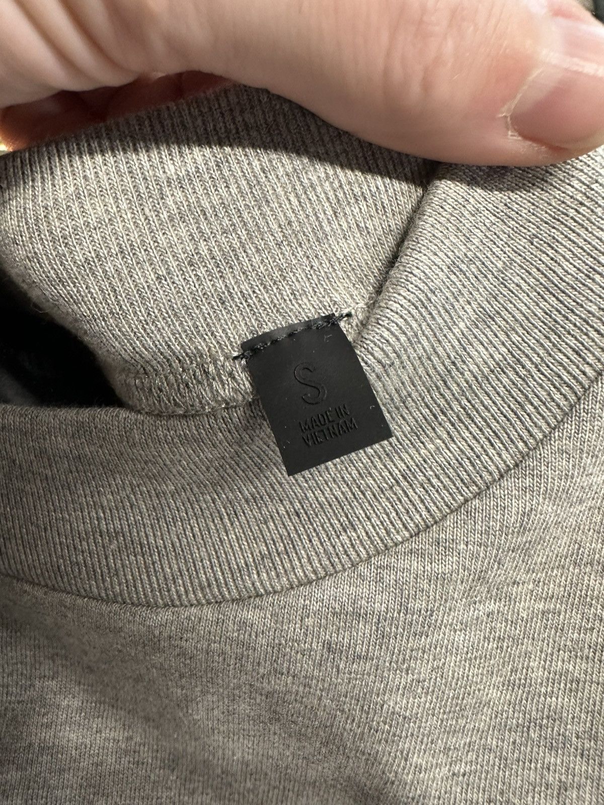 Fear of God Fear of God Essentials Jersey Crewneck Tee Dark Heather Size US S / EU 44-46 / 1 - 2 Thumbnail
