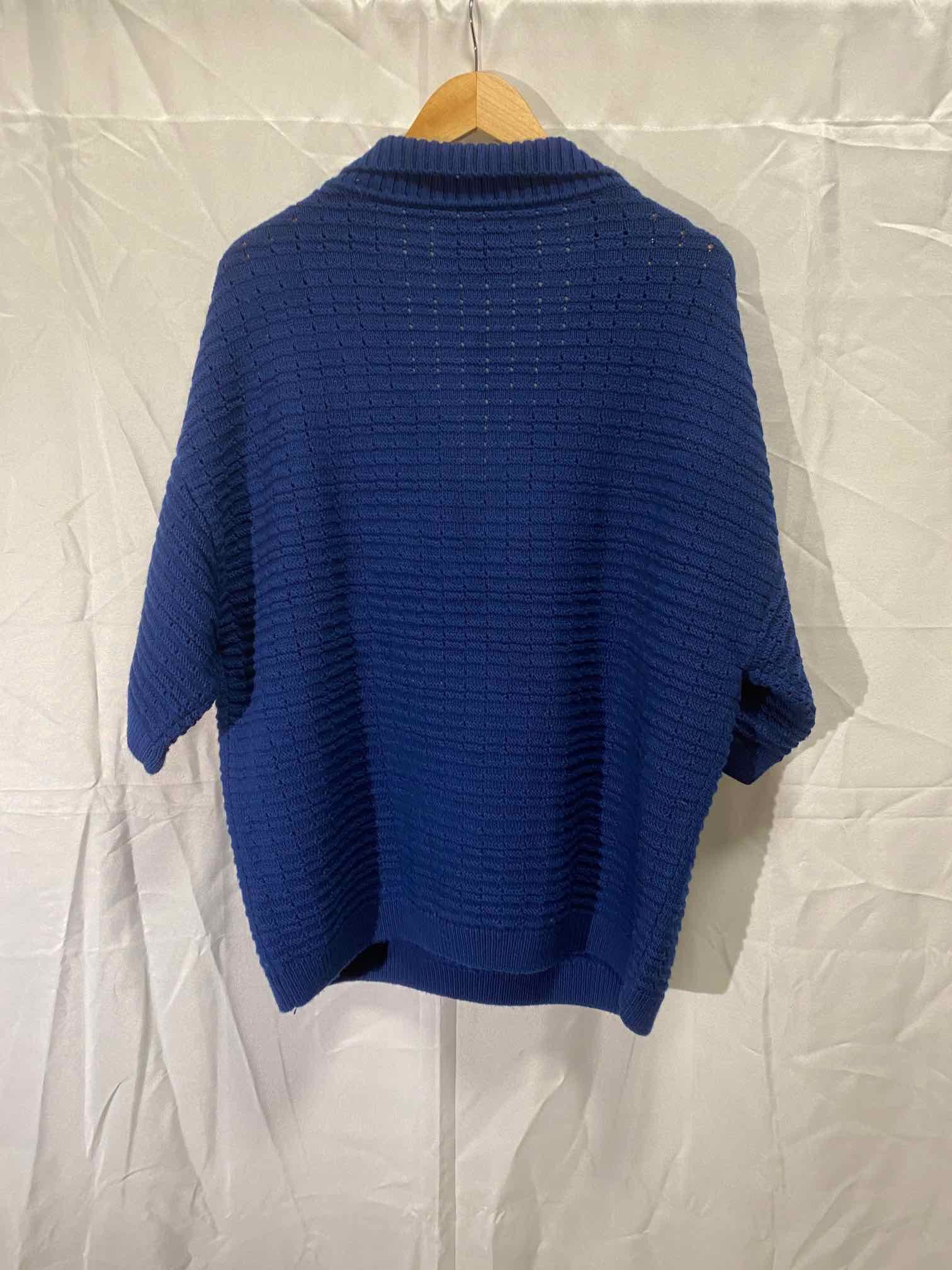 King & Tuckfield King & Tuckfield Knit Oversized Short Sleeve Pullover Size US XL / EU 56 / 4 - 2 Thumbnail
