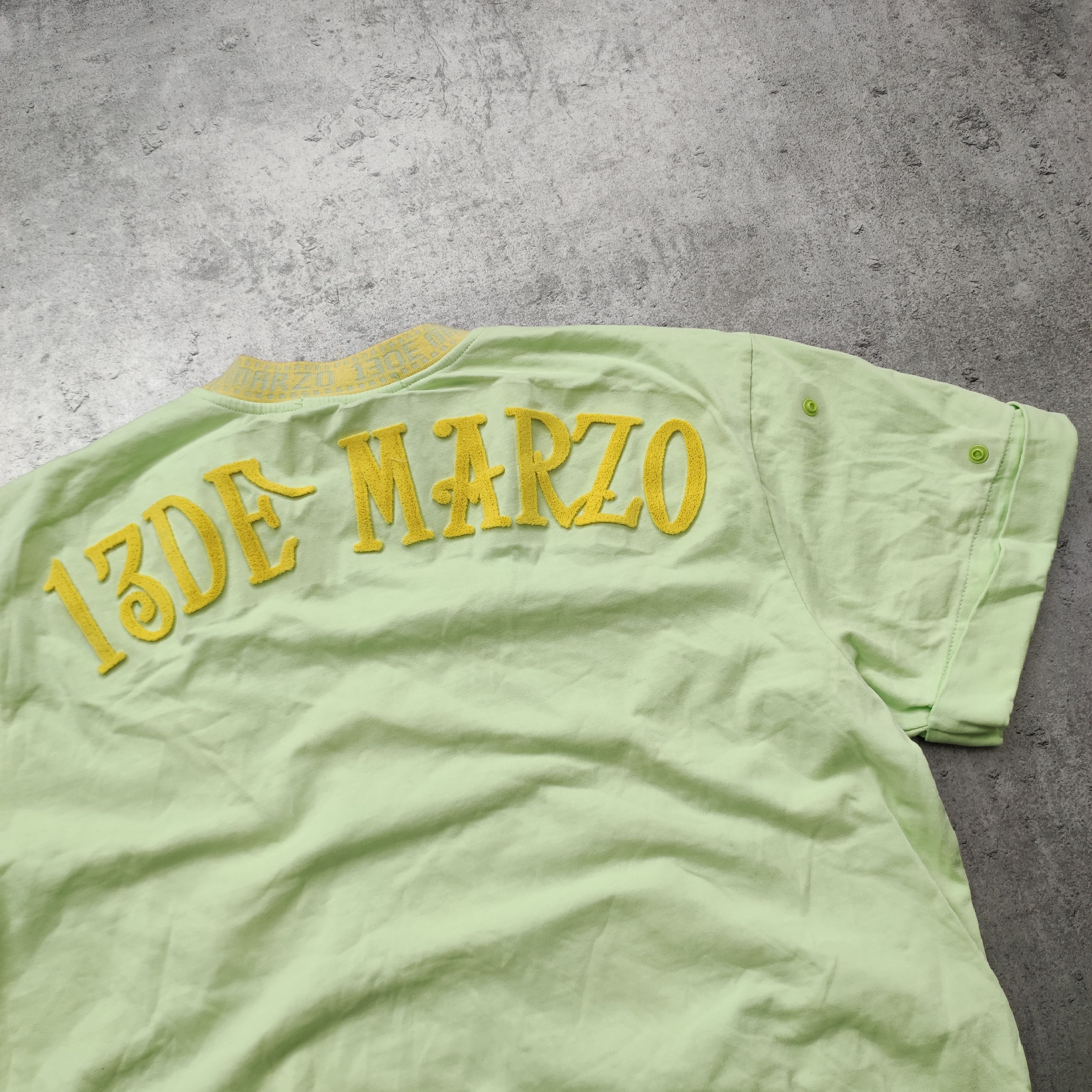 13de Marzo Light Lemon Back Logo Tshirt