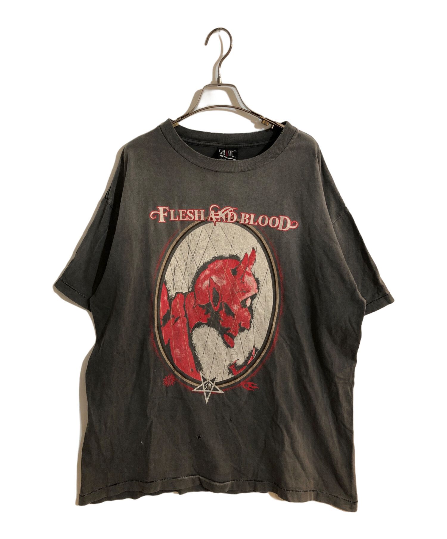 トップス SAINT MICHAEL DEVIL SHORT SLEEVE T-SHIRT SAINT MICHAEL DEVIL SHORT SLEEVE T-SHIRT