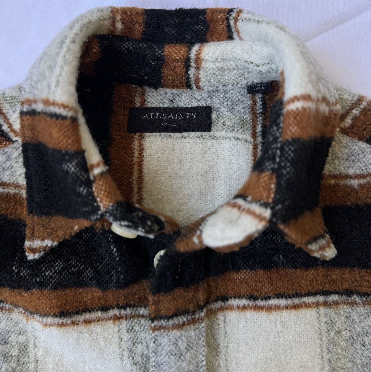 Allsaints AllSaints Rayado Overshirt Size US S / EU 44-46 / 1 - 3 Thumbnail