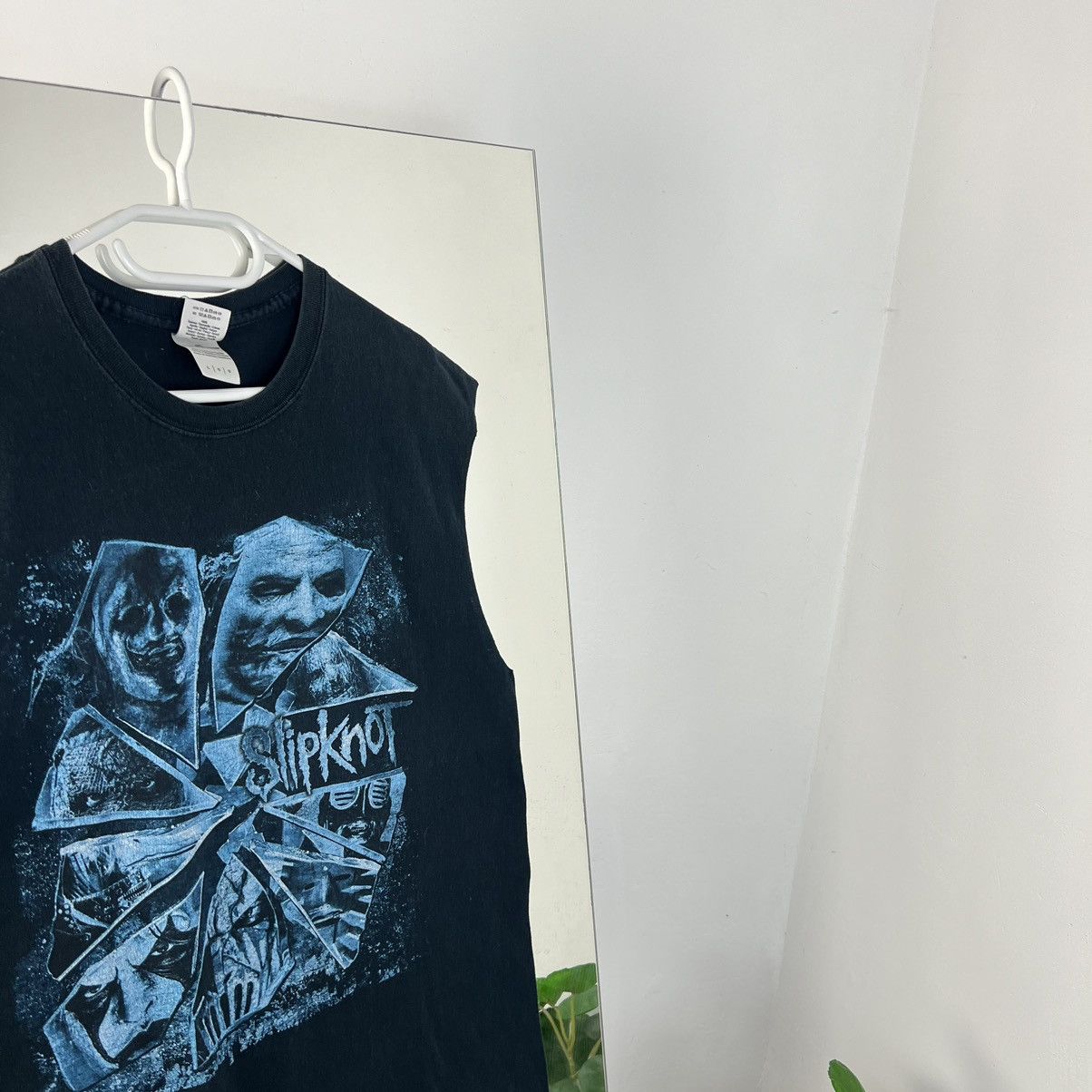 Slipknot Vintage Y2K Slipknot Rock Band Tank Top Streetwear 90s Size US L / EU 52-54 / 3 - 3 Thumbnail