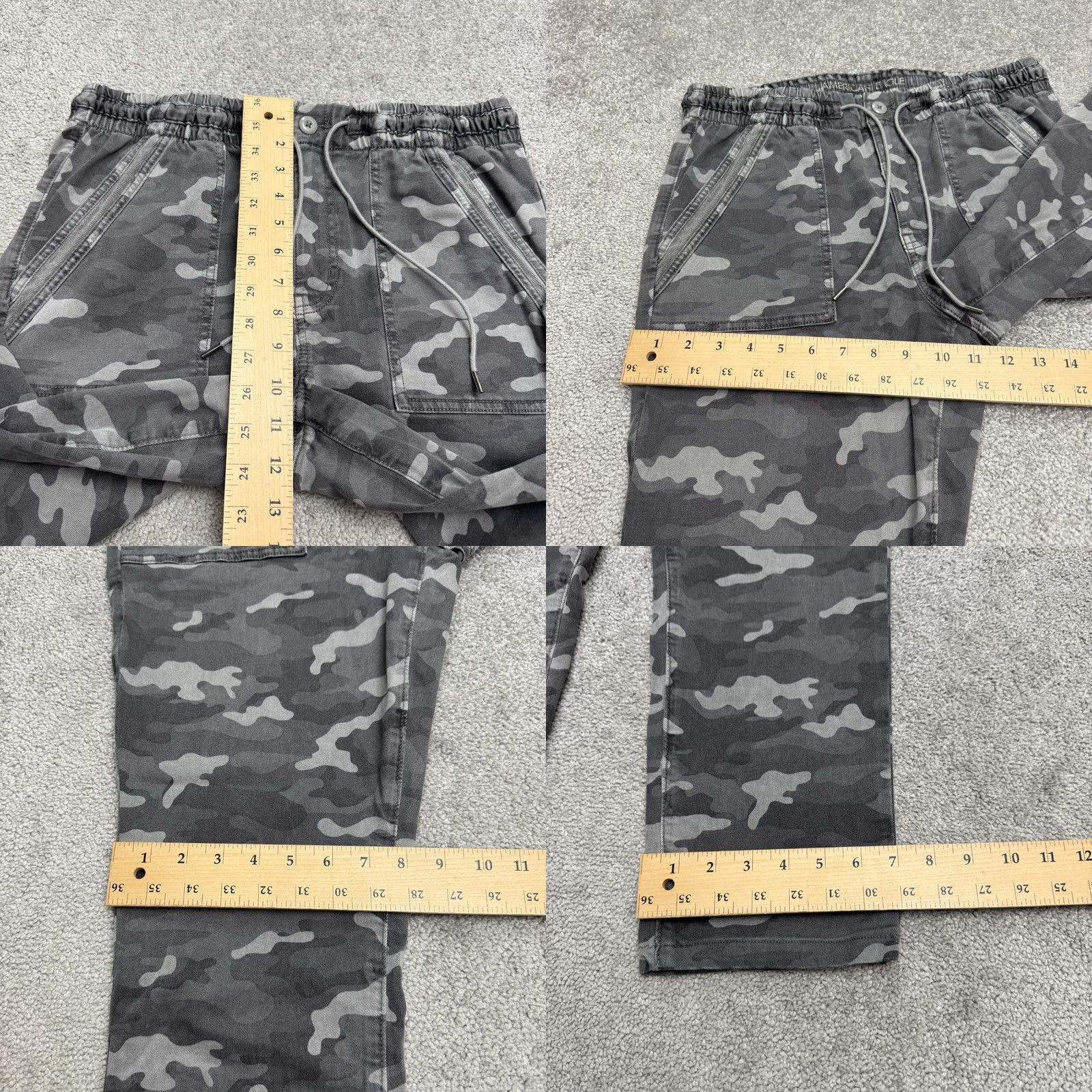 American Eagle Outfitters American Eagle Outfitters Camouflage Pants Straight Leg Womens 14 Gray Size 36" / US 14 / IT 50 - 9 Thumbnail