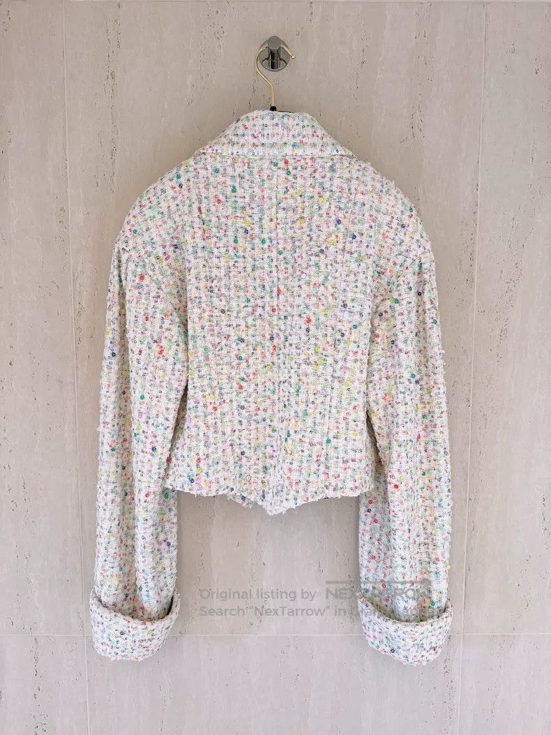 Chanel Chanel Coloured sequin tweed short coat Size XS / US 0-2 / IT 36-38 - 2 Thumbnail