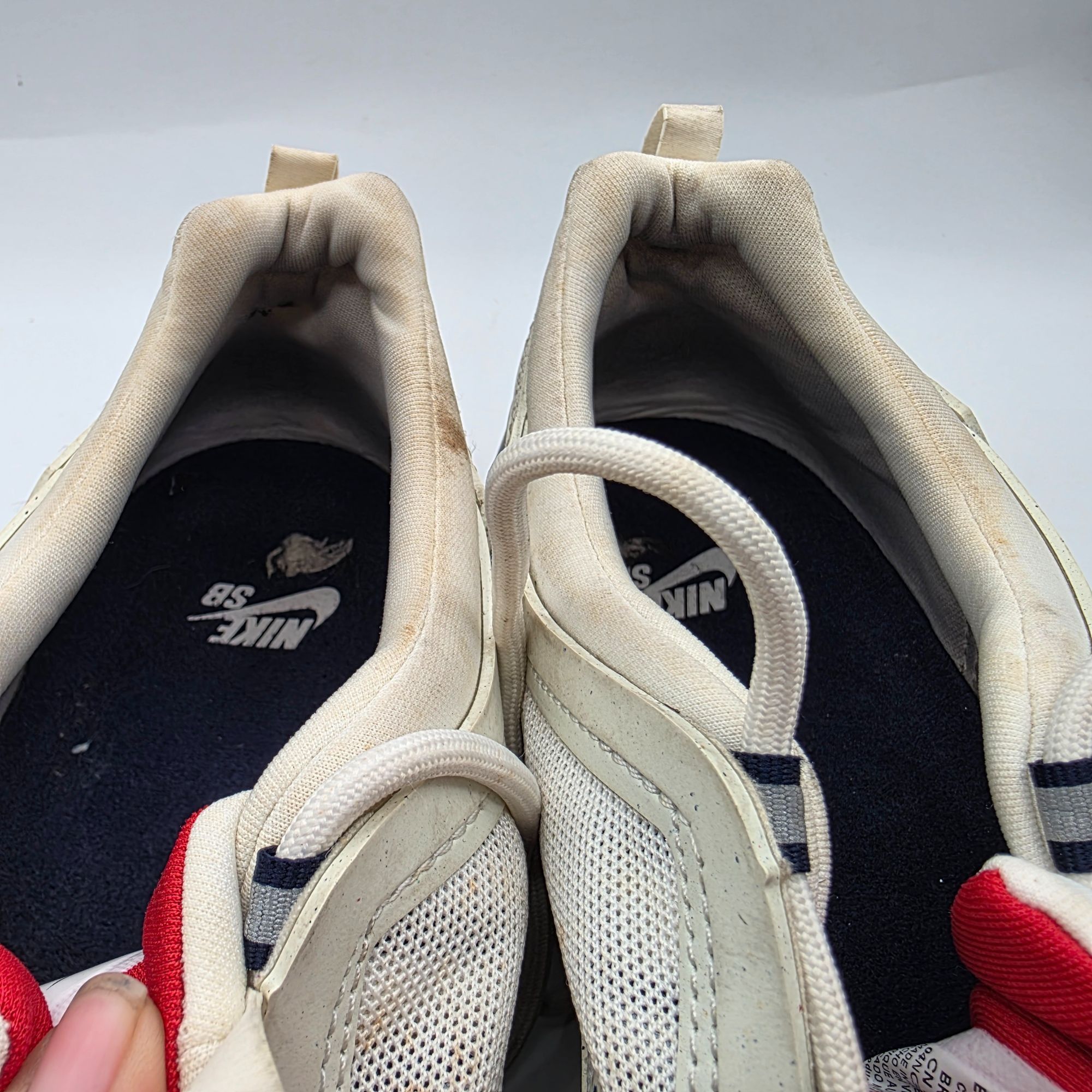 Nike Nike SB Nyjah Free 2.0 Olympic White Mens Size 11.5 Sneaker Size US 11.5 / EU 44-45 - 10 Thumbnail