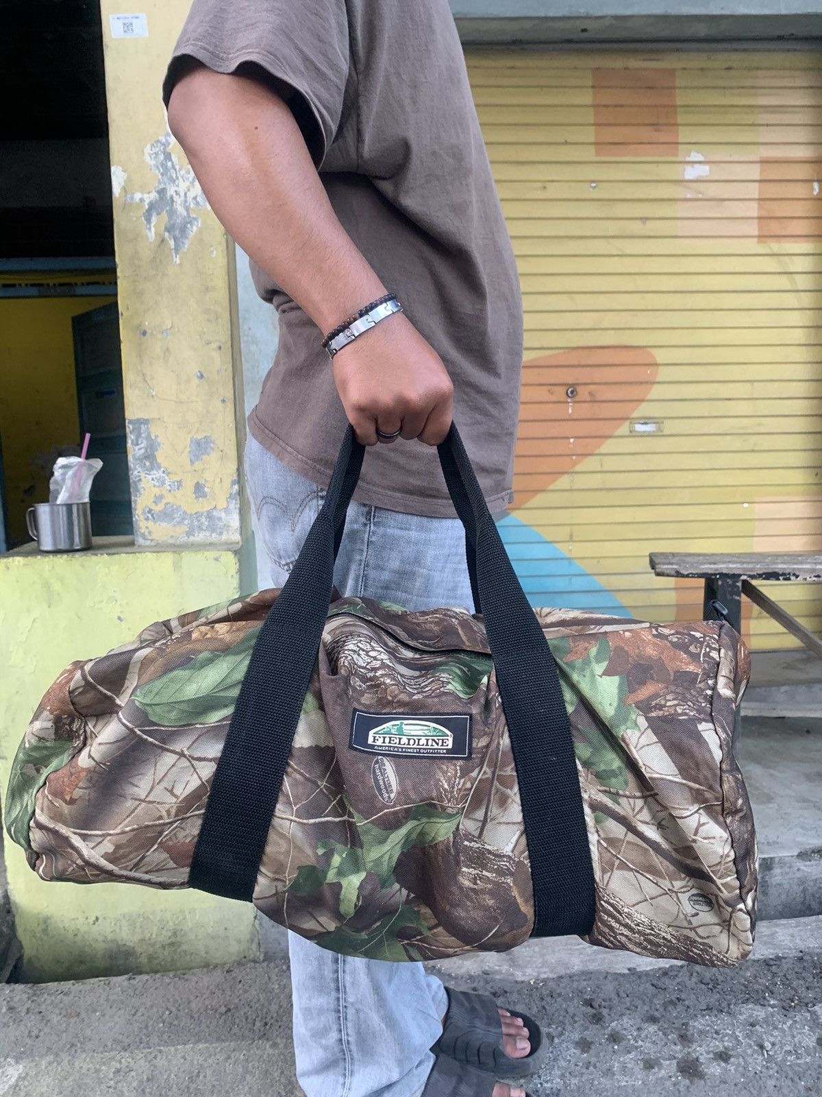 Bape duffle bag camo online