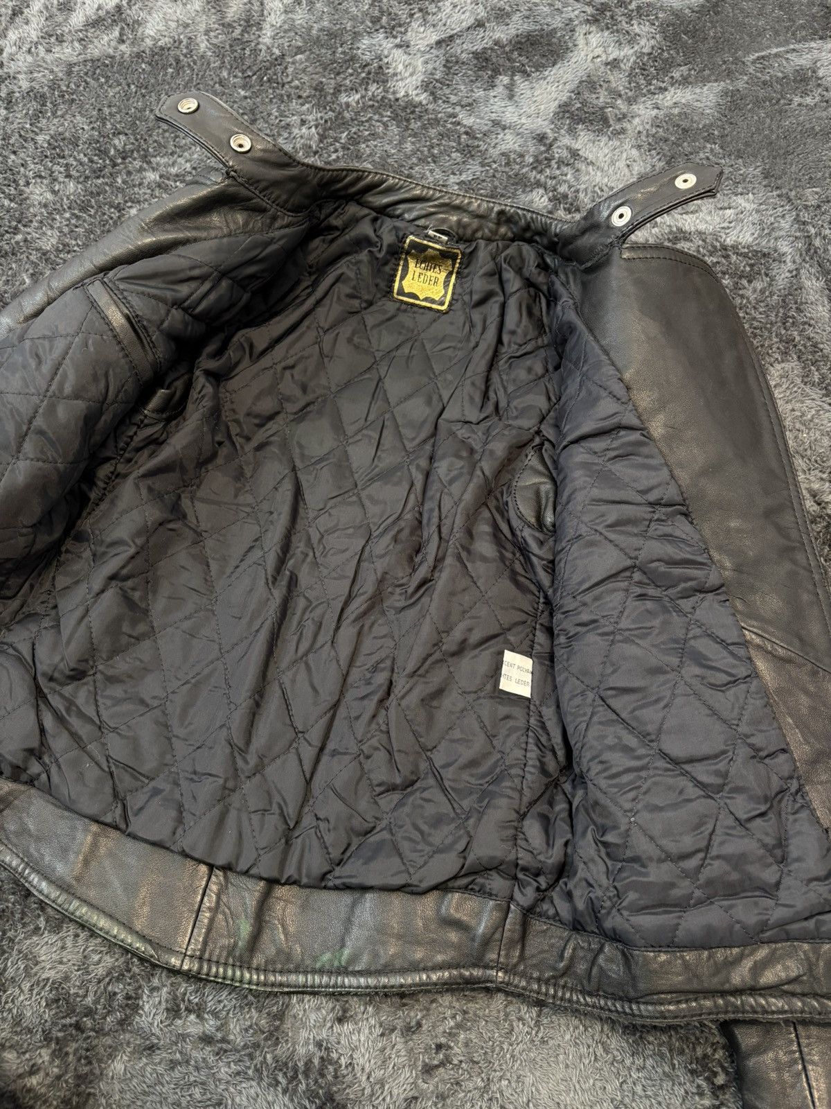Japanese Brand Heavy Real Leather Racing Jacket Ducati Harley RedBull Size M / US 6-8 / IT 42-44 - 6 Thumbnail
