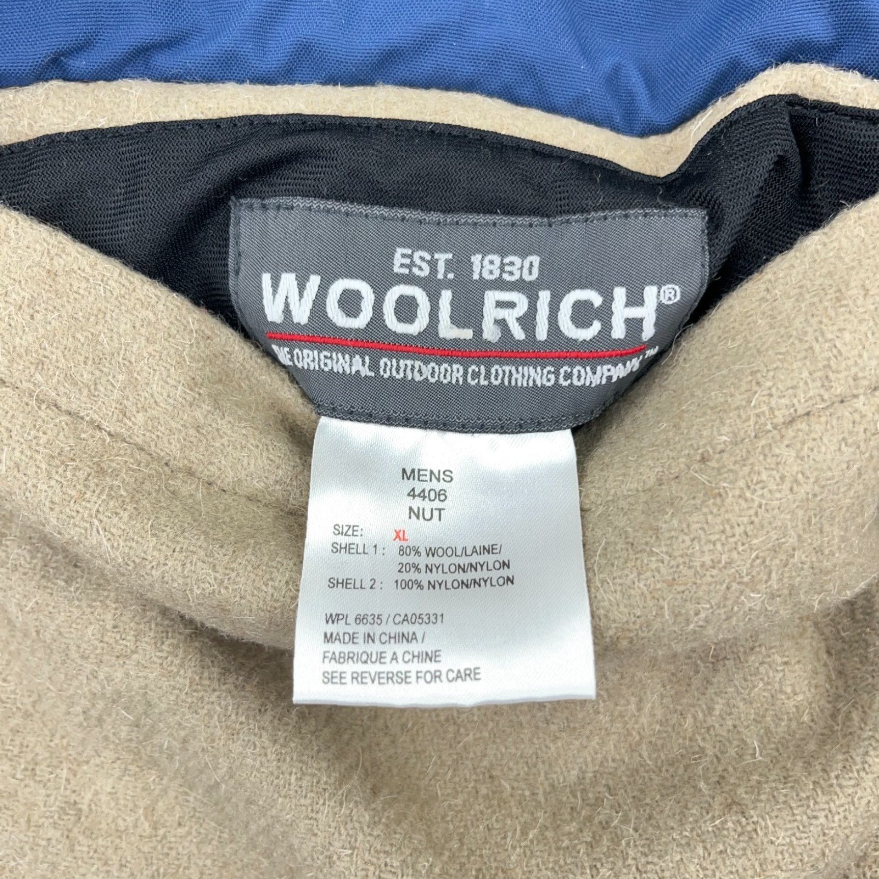 Vintage VINTAGE Woolrich Jacket Men XL Reversible Cotton Nylon Overcoat Fall Winter Casual Size US XL / EU 56 / 4 - 7 Thumbnail
