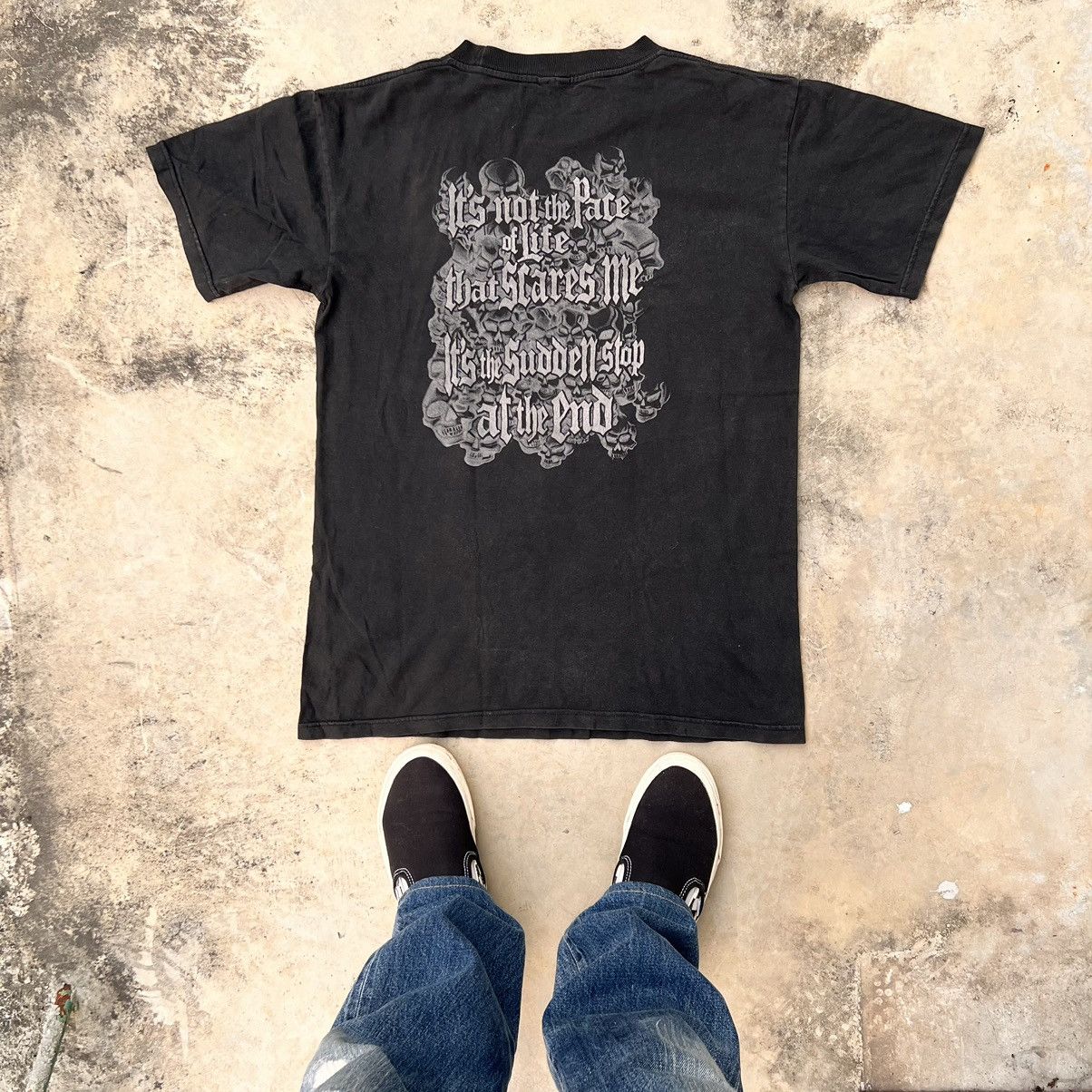Rap Tees × Vintage DEATH DANCE BONES VTG TEE Size US M / EU 48-50 / 2 - 2 Thumbnail
