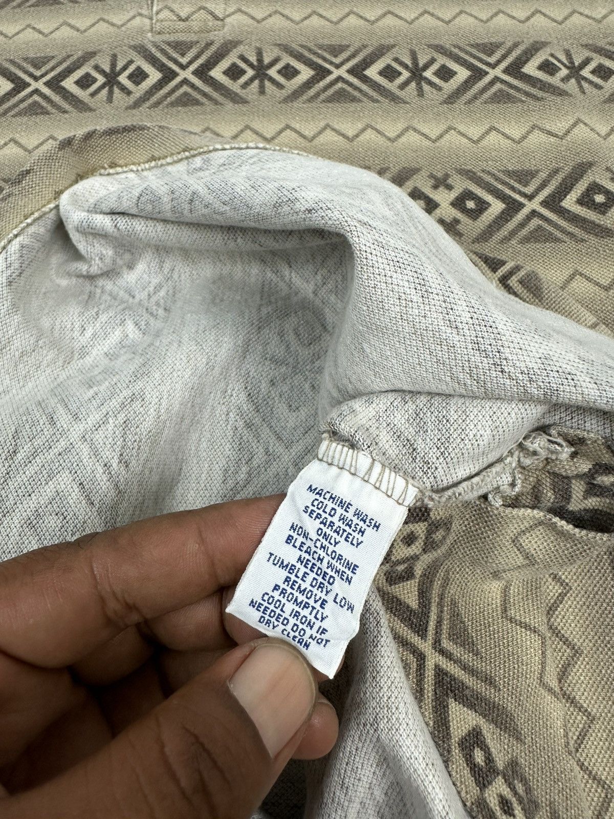 Polo Ralph Lauren Grail🔥Vintage Polo Ralph Lauren Aztec Navajo Shirt Size US XL / EU 56 / 4 - 7 Thumbnail