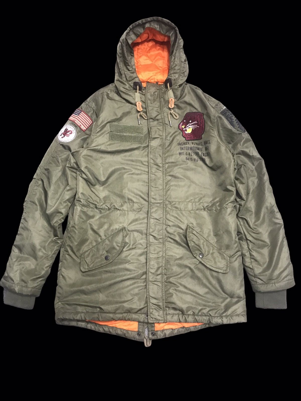 Schott 💥BOMBER💥SCHOTT FLYING JACKET TYPE U BOMBER JACKET F363 Size US L / EU 52-54 / 3 - 1 Thumbnail