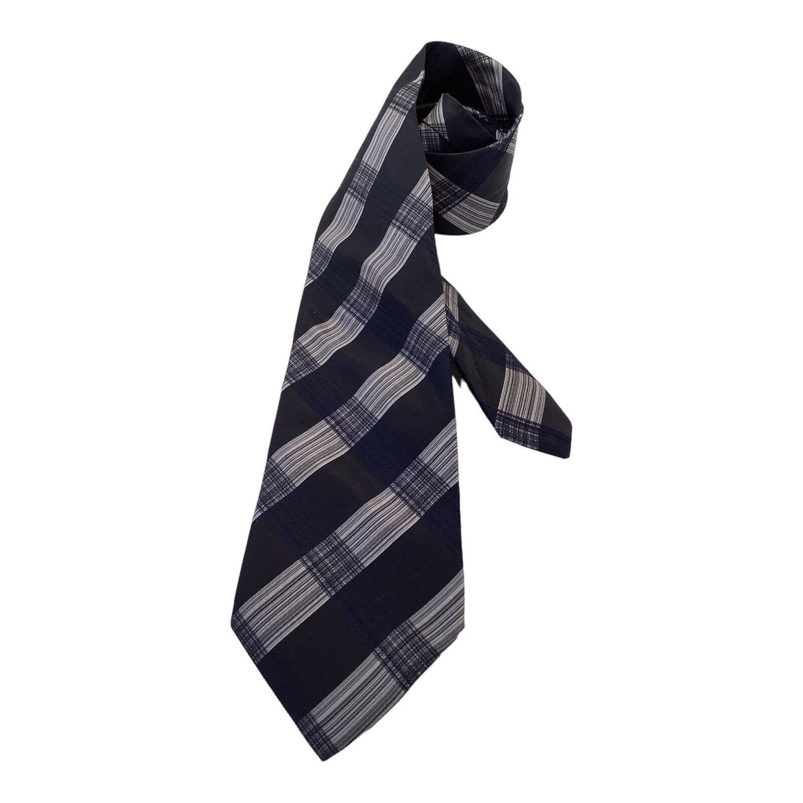 Dolce & Gabbana DOLCE & GABBANA Blue Plaids & Checks Luxury Designer Silk Ti Size ONE SIZE - 2 Thumbnail