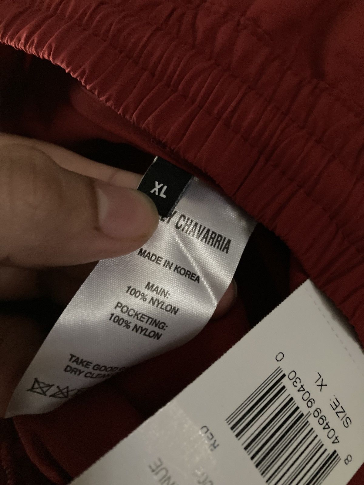 Willy Chavarria New AW25 Willy Chavarria Bad Boy Track Pants 90s Pepper Size US 36 / EU 52 - 8 Thumbnail