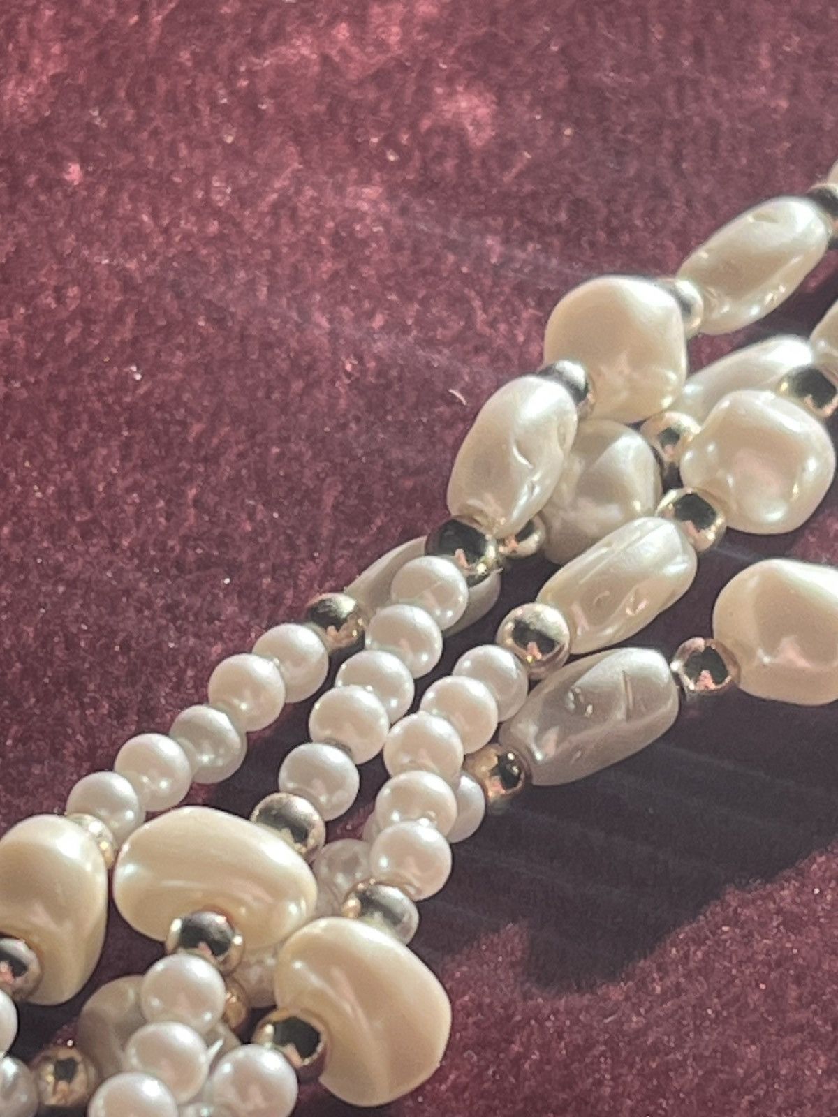 Other Napier Multi-Strand Faux Baroque PearlLariat Necklace Size ONE SIZE - 6 Thumbnail