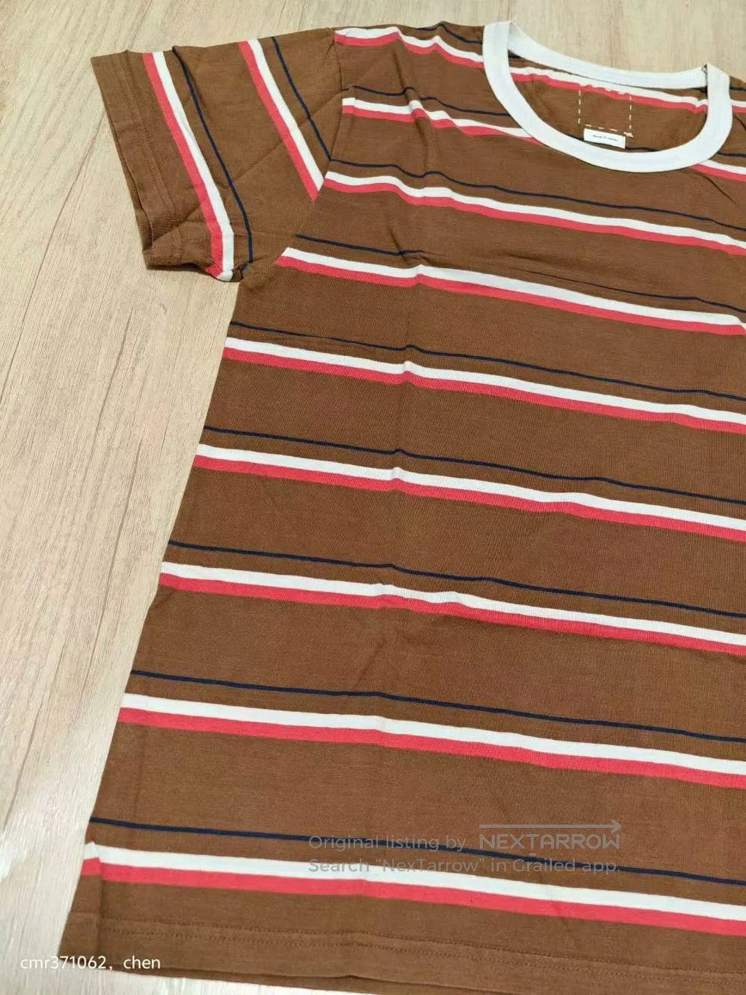 Visvim visvim 19AW Border A-Liner S/S Tee. Size US XL / EU 56 / 4 - 3 Thumbnail