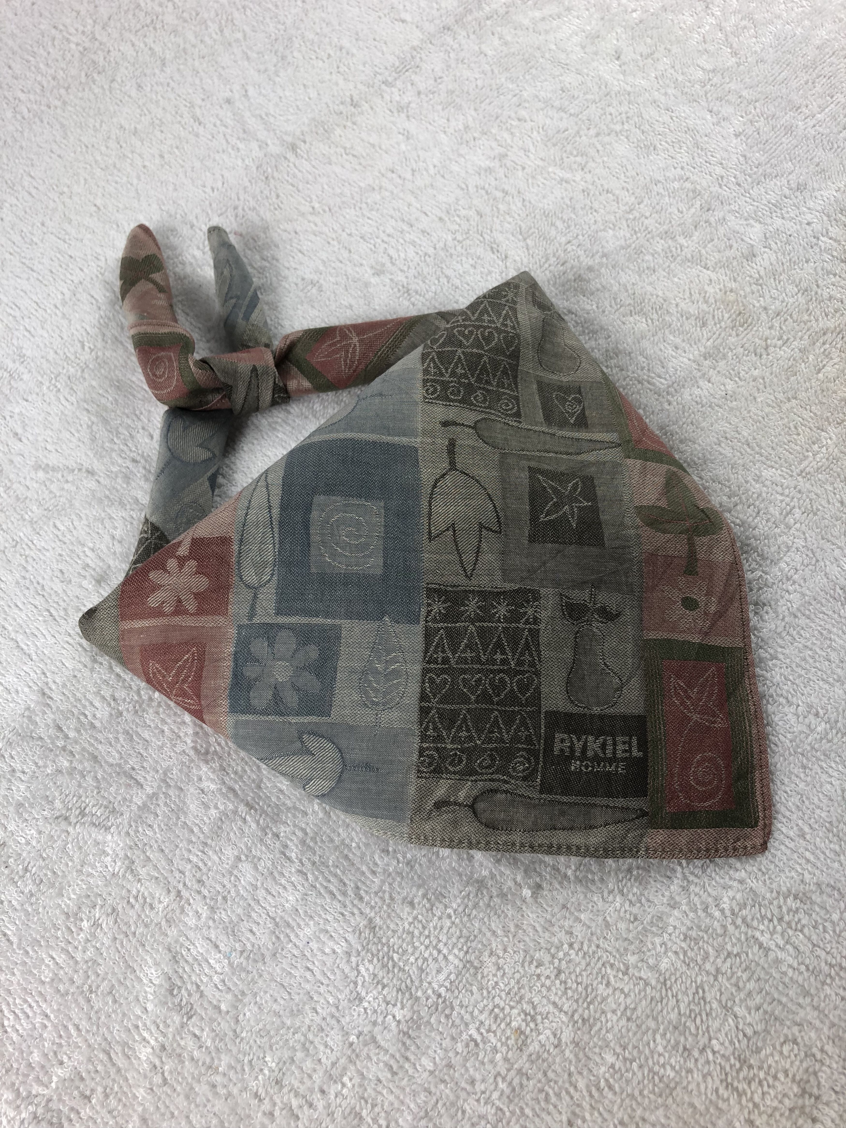 Sonia Rykiel × Vintage Rykiel Homme Handkerchief / Bandana / Neckerchief Size ONE SIZE - 1 Thumbnail