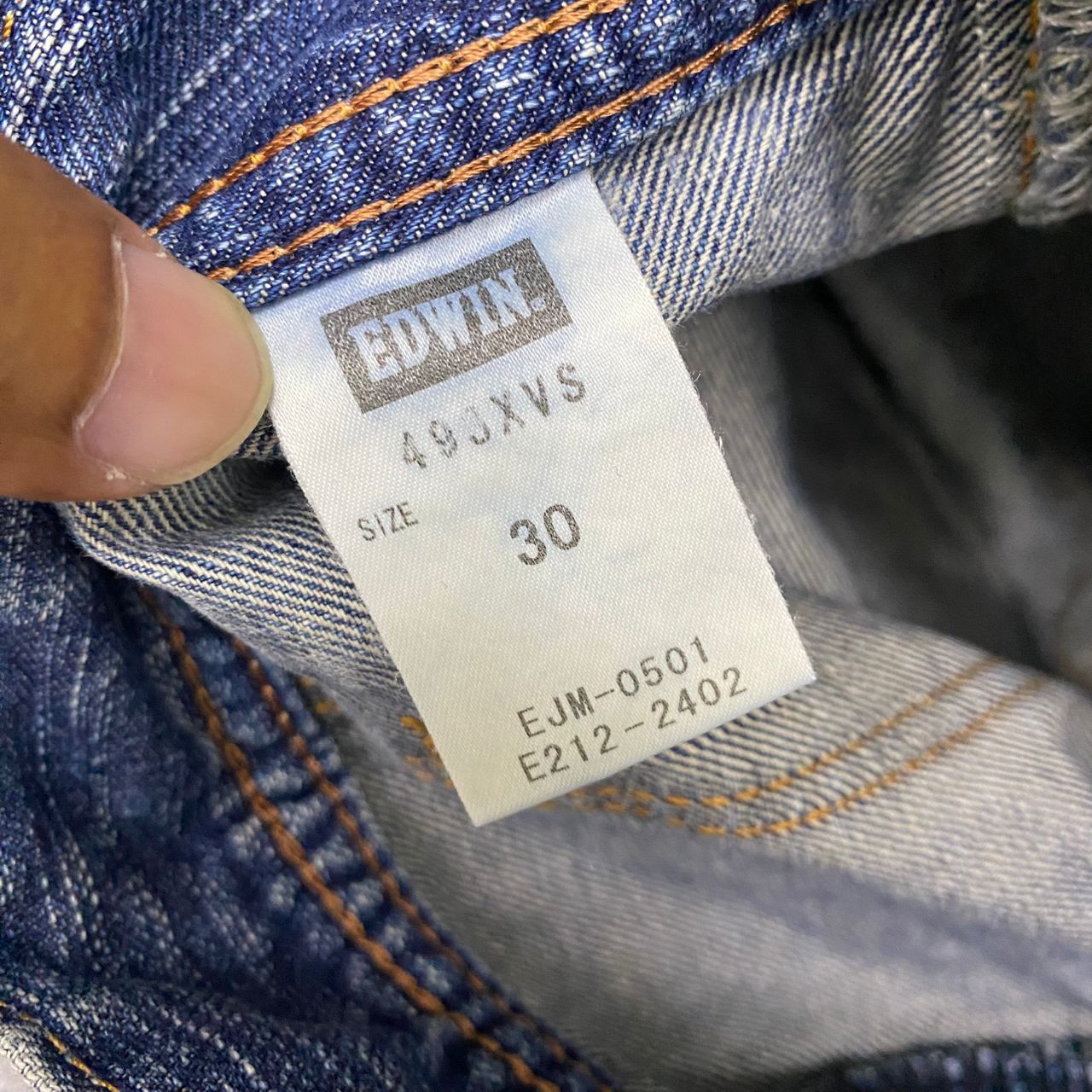 Edwin Vintage Edwin Bush Pants Distressed Denim Size US 32 / EU 48 - 18 Thumbnail