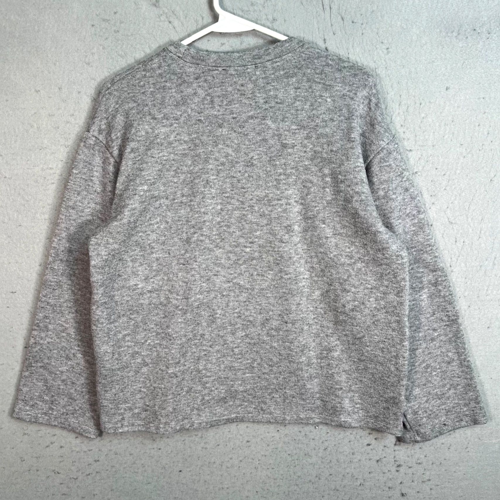 Zara Zara Womens Small Gray Knit Sweater Pullover Polyester Blend Crew Neck Long Sleeve Shirt Womens Small Gray Knit Pullover Zara Ladies XS-? Size S / US 4 / IT 40 - 2 Thumbnail
