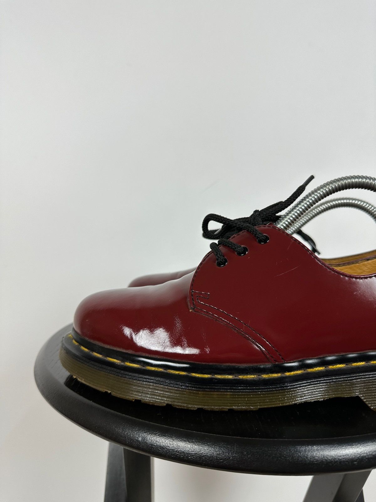 Dr. Martens Dr Martens Cherry Red Leather Oxford Casual Shoes 11838 Size US 7 / IT 37 - 15 Thumbnail