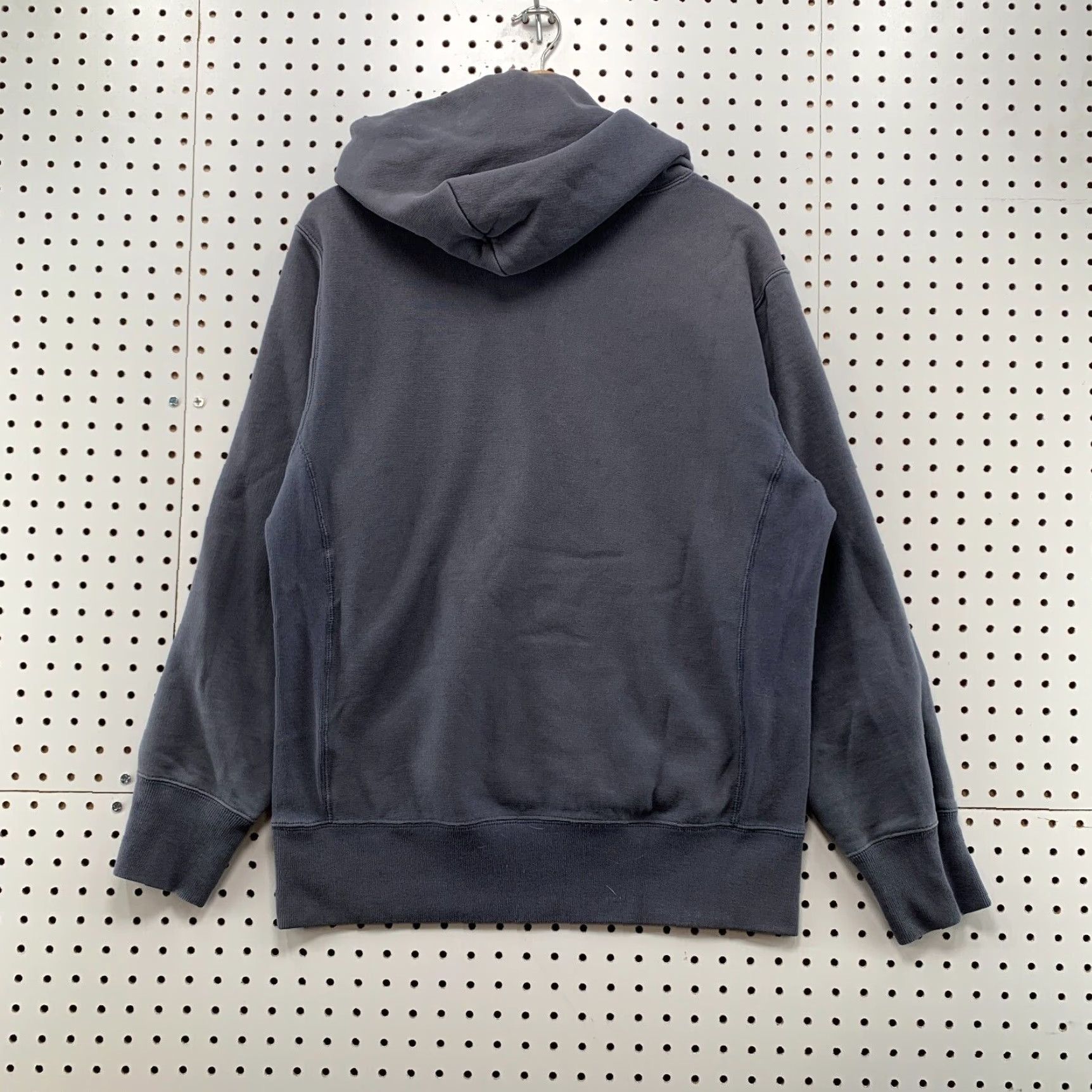 Champion VINTAGE Champion Reverse Weave Hoodie Men Medium Blue 70s Retro Style Heavyweight Fleece Size US M / EU 48-50 / 2 - 2 Thumbnail