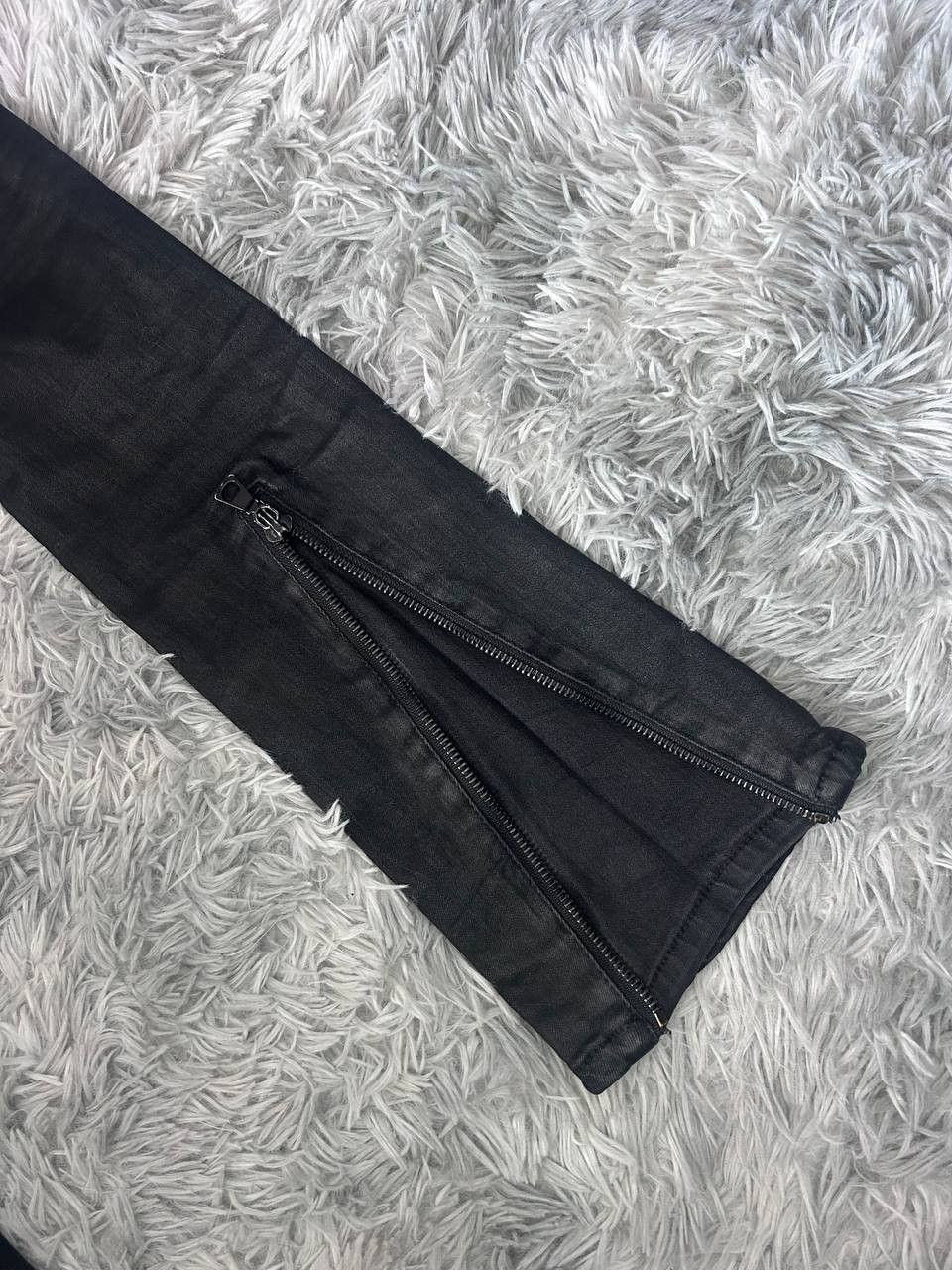 MNML MNML LA Skinny Jeans Waxed Black - Size 28 Size US 28 / EU 44 - 9 Thumbnail