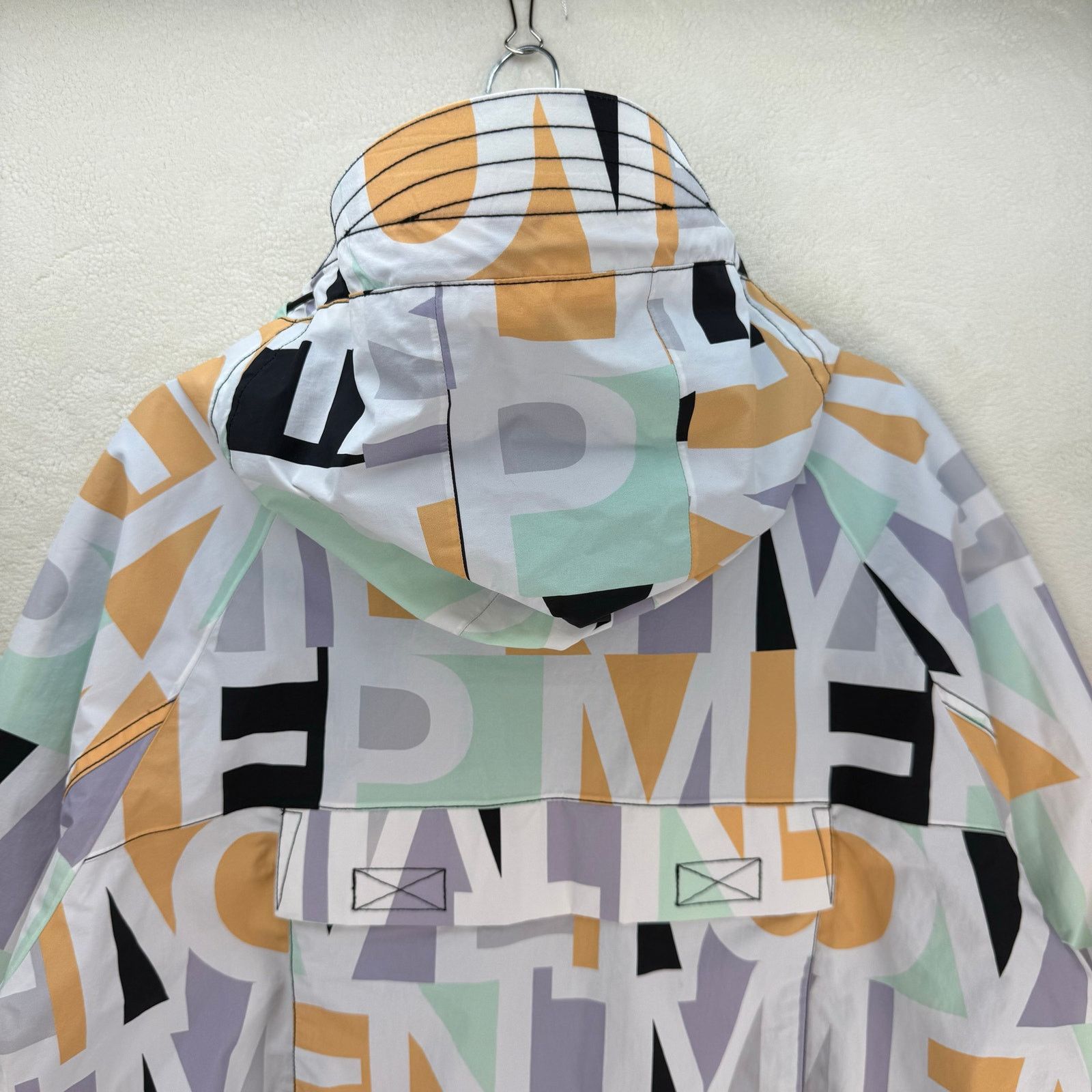Free People FREE PEOPLE SIZE SMALL WINDBREAKER SINGING IN RAIN JACKET Size S / US 4 / IT 40 - 7 Thumbnail