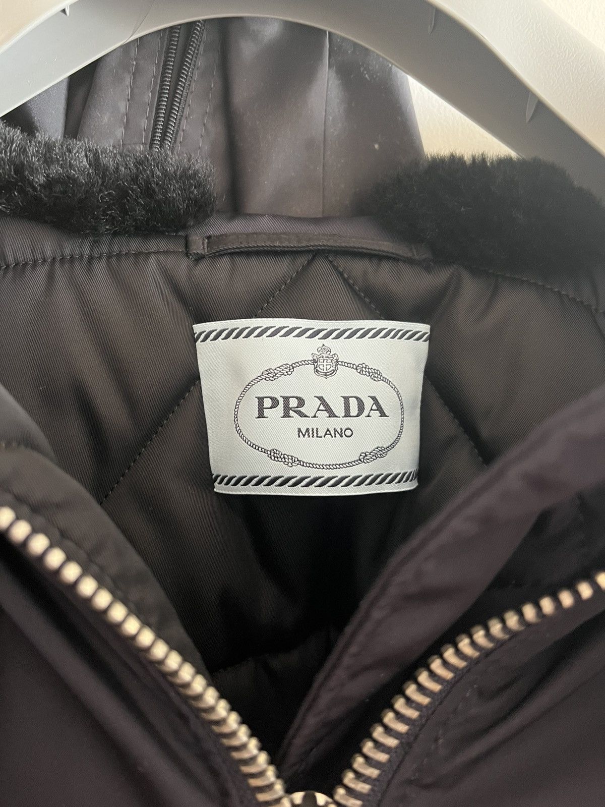 Prada Prada Runway FW22 Feather Re-Nylon Belted Down Jacket Size XS / US 0-2 / IT 36-38 - 6 Thumbnail