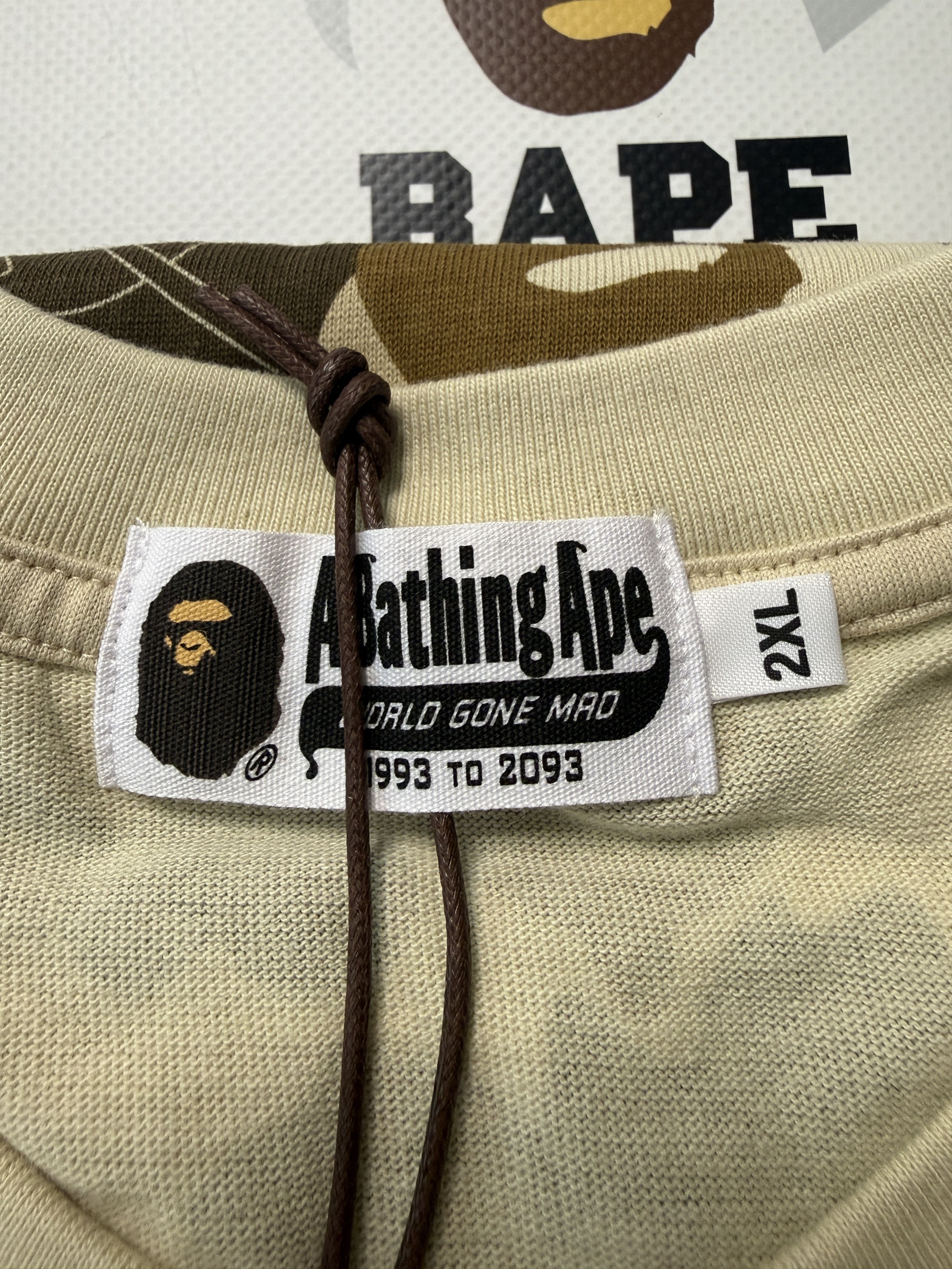 Bape BAPE X DEF JAM CAMO RELAXED FIT TEE Size US XXL / EU 58 / 5 - 5 Thumbnail