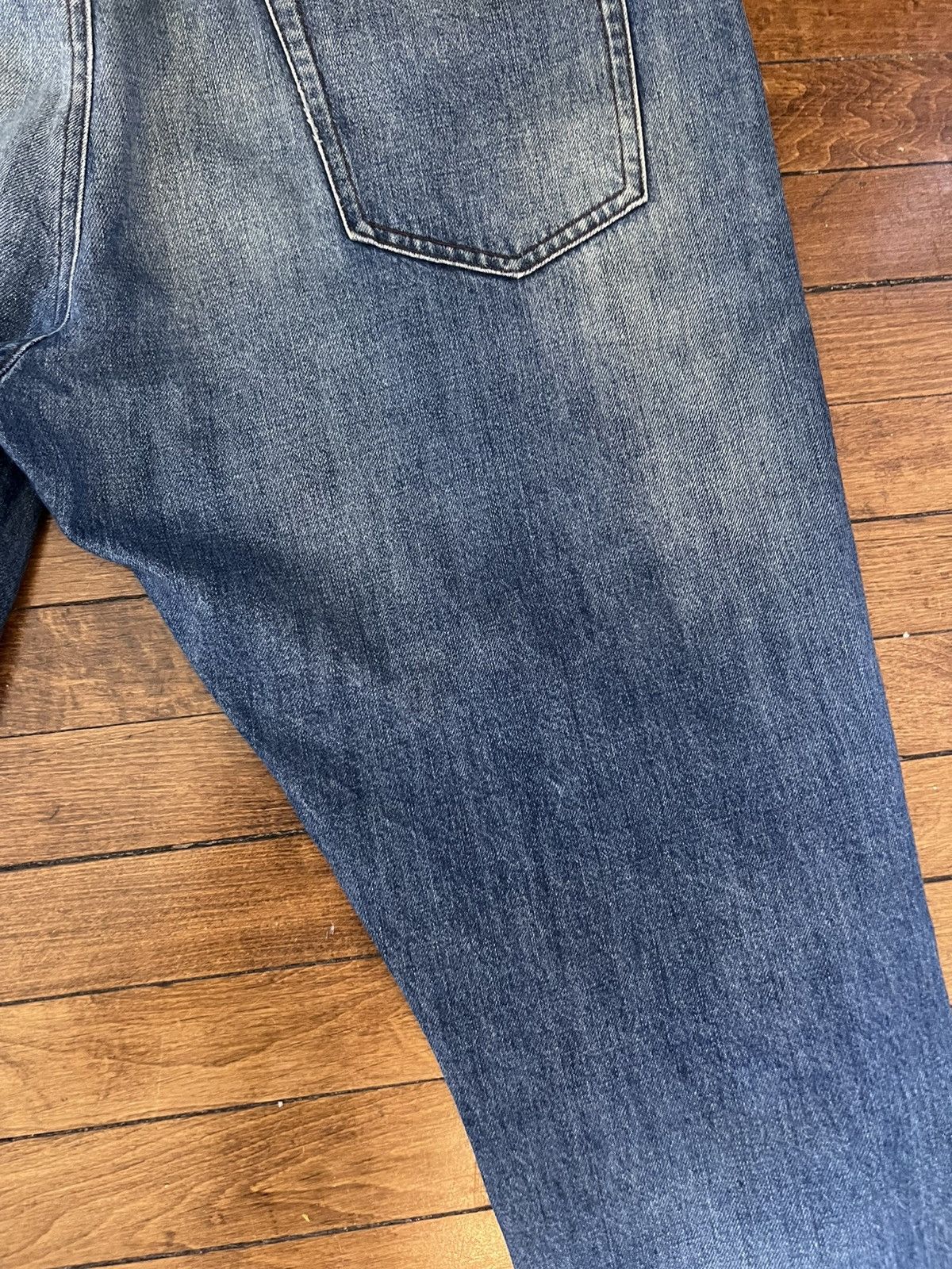 Paul Smith Mainline faded cropped cuffed jeans, selvedge denim, size 36 Size US 36 / EU 52 - 13 Thumbnail