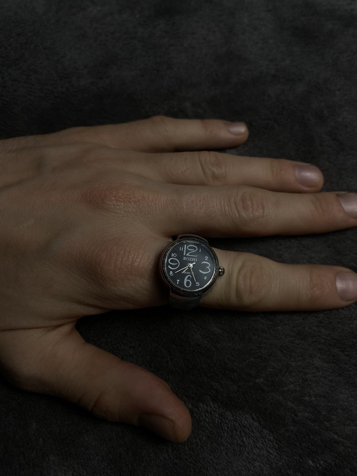 Japanese Brand × Jewelry × Vintage Futuristic Vintage BOZHI Japanes Quartz Ring Watch Work 100% Size ONE SIZE - 1 Thumbnail