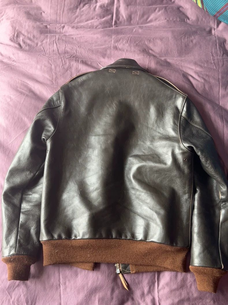 The Real McCoy's THE REAL McCOY'S A2 leather jacket 2504-Nextarrow Size US M / EU 48-50 / 2 - 2 Thumbnail