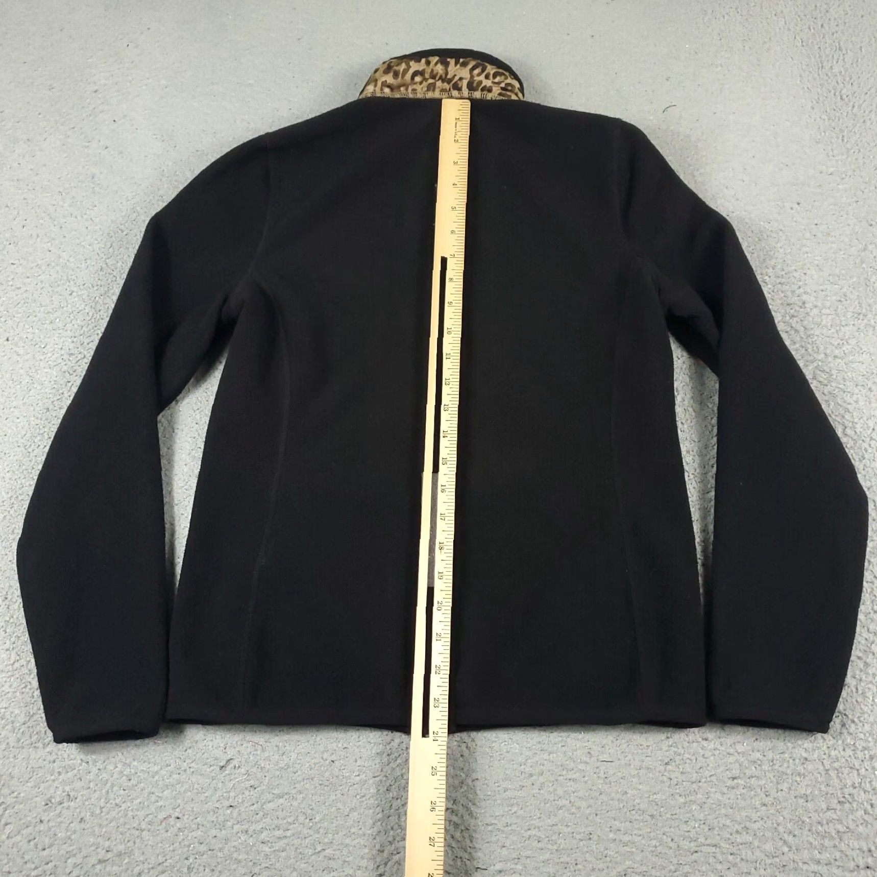 Ralph Lauren Ralph Lauren Jacket Womens Small Black Cheetah Print Full Zip Windbreaker Coat Shirt Size S / US 4 / IT 40 - 6 Thumbnail