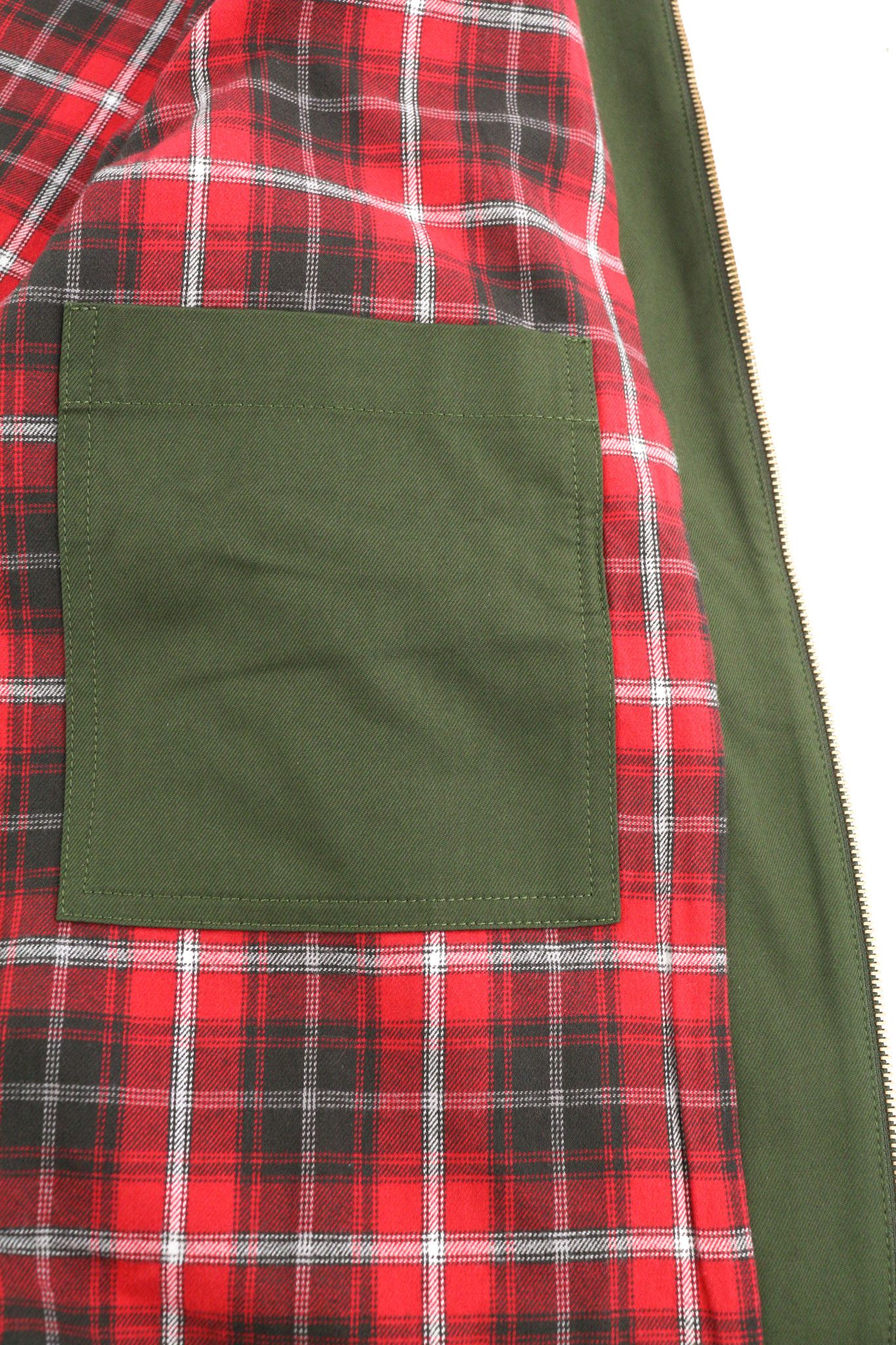 Diesel J-HARRY L Green Band Neck Plaid Lined Jacket 40029 Size US L / EU 52-54 / 3 - 8 Thumbnail