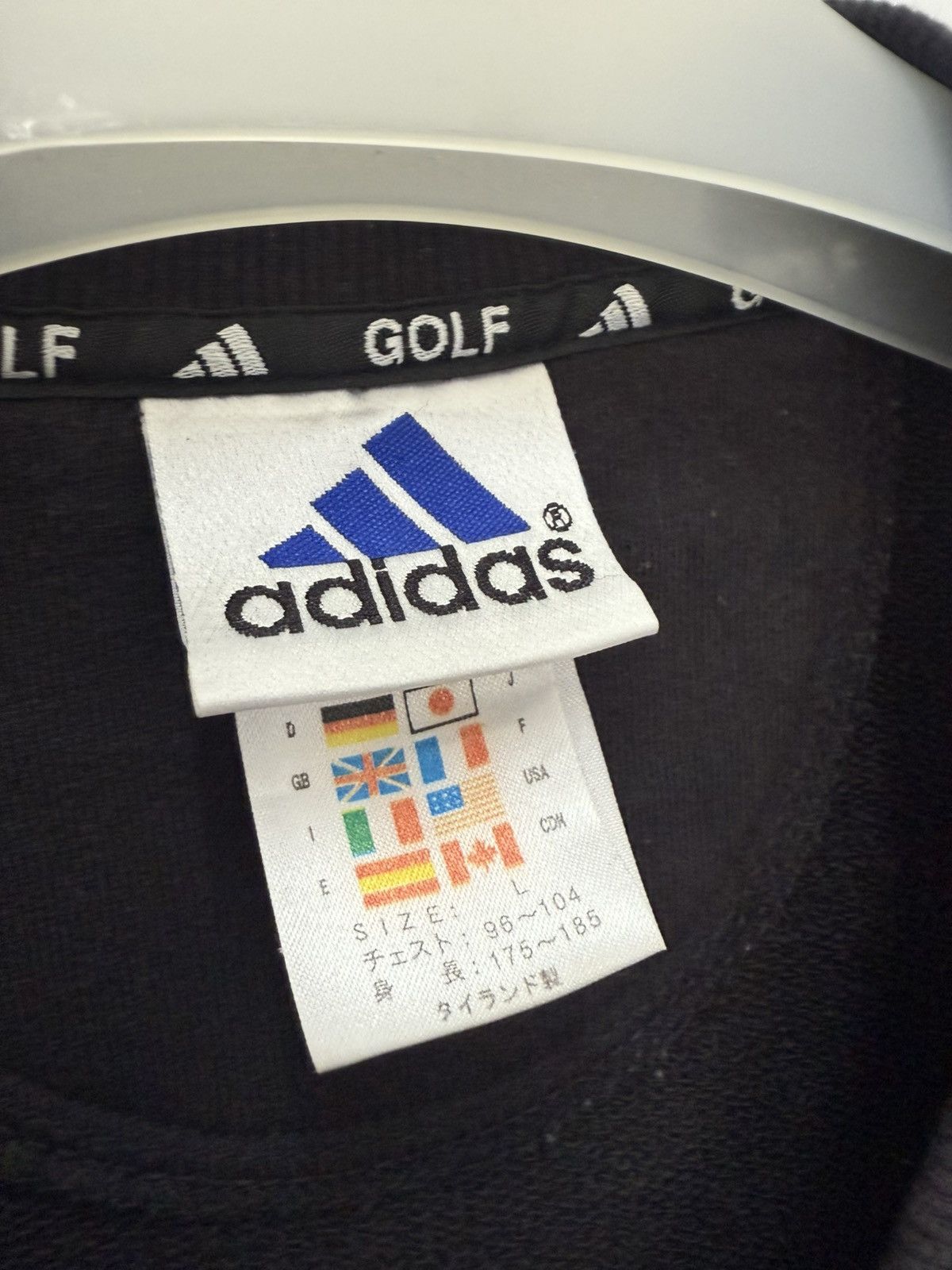 Adidas 🔥 Adidas 90's 3stripes Streetwear Sleeveless V-Neck Sweat Size US L / EU 52-54 / 3 - 3 Thumbnail