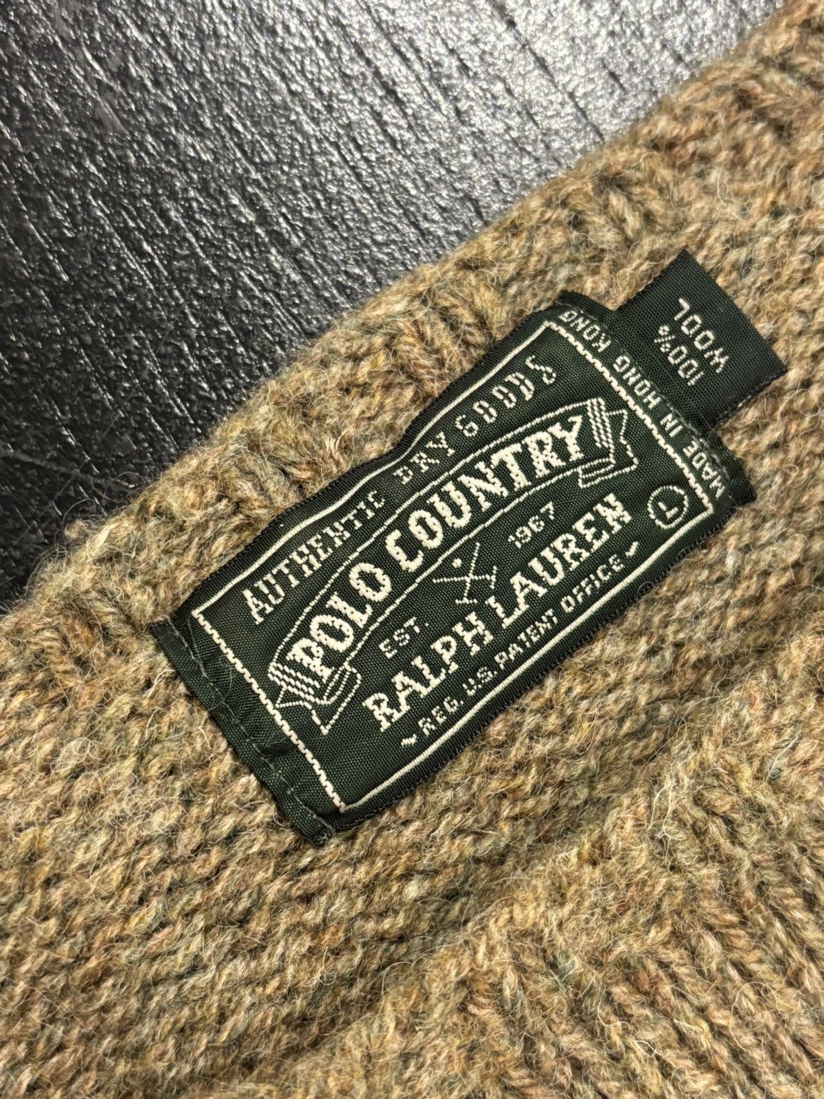 Polo Ralph Lauren Country Sportsman Wool Knit Sweater
