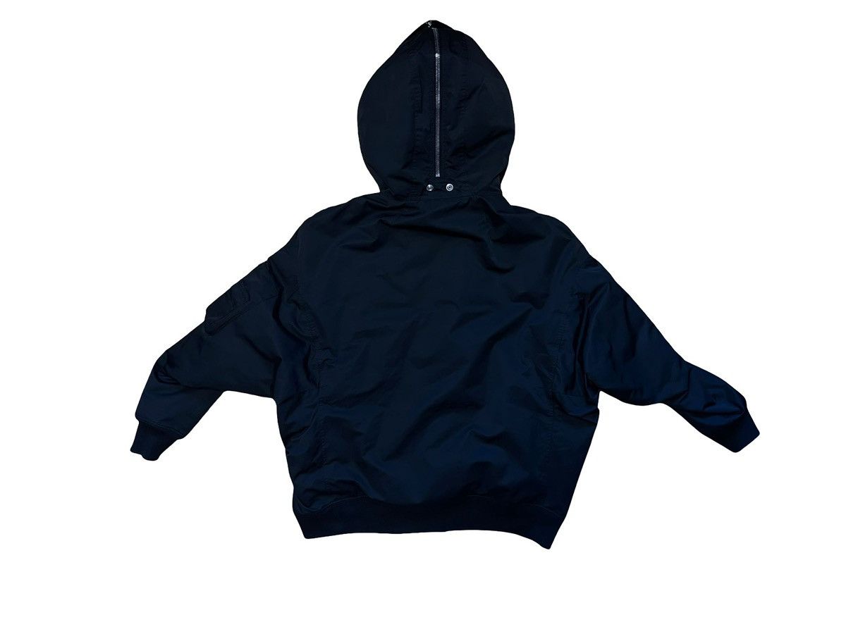 Rick Owens Drkshdw Rick Owens DRKSHDW hooded bomber jacket Size US L / EU 52-54 / 3 - 3 Thumbnail