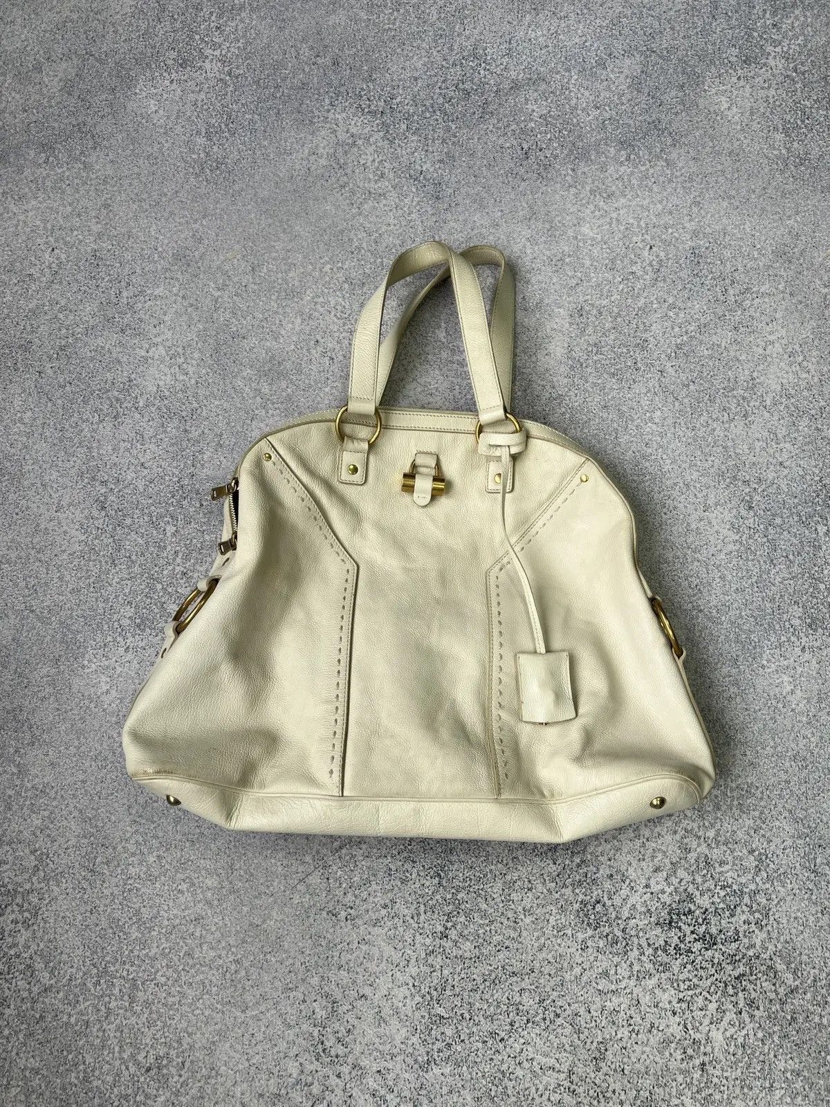 Vintage × Yves Saint Laurent Vintage Yves Saint Laurent Women’s Luxury leather bag Size ONE SIZE - 3 Thumbnail