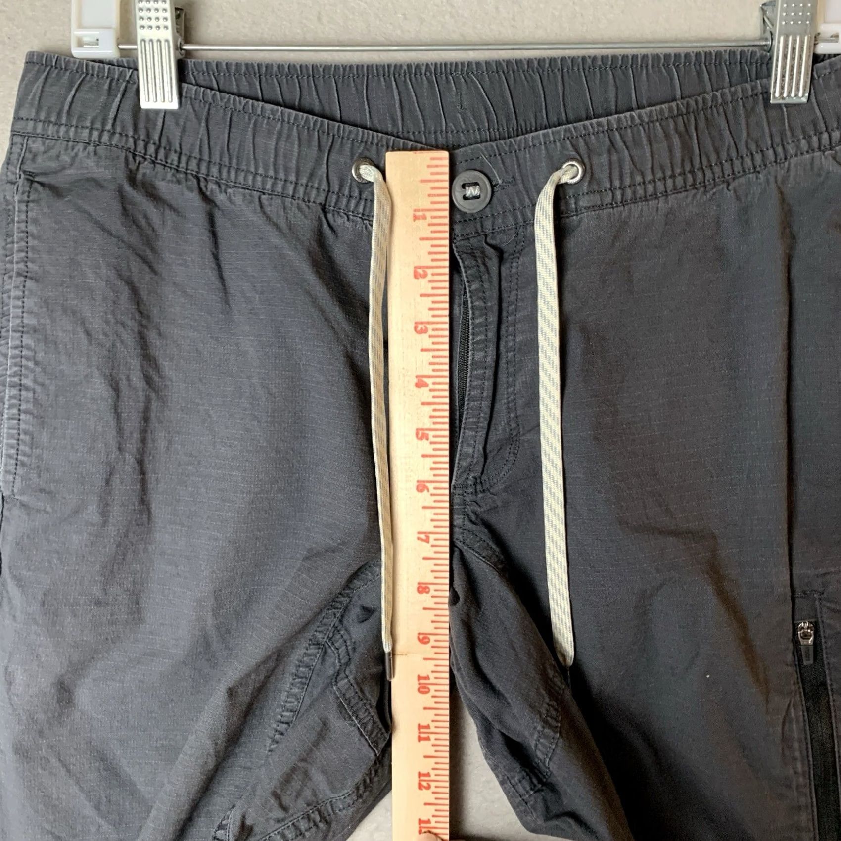Vuori Vuori Pants Mens 32x31 Gray Ripstop Climber Jogger Hiking Drawstring V412 Size US 32 / EU 48 - 5 Thumbnail