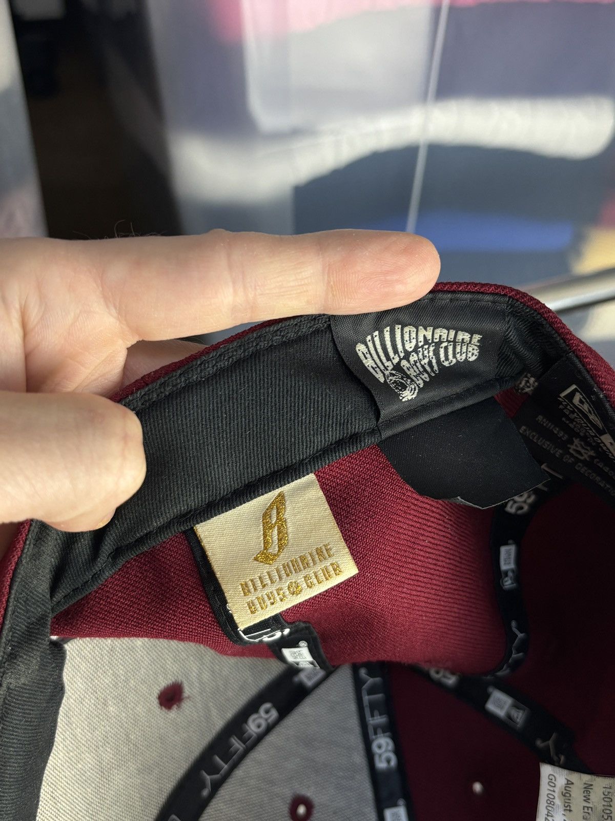 Billionaire Boys Club × New Era Billionaire Boys Club x New Era Floating B Full Cap BBC Hat Size 42 - 7 Thumbnail