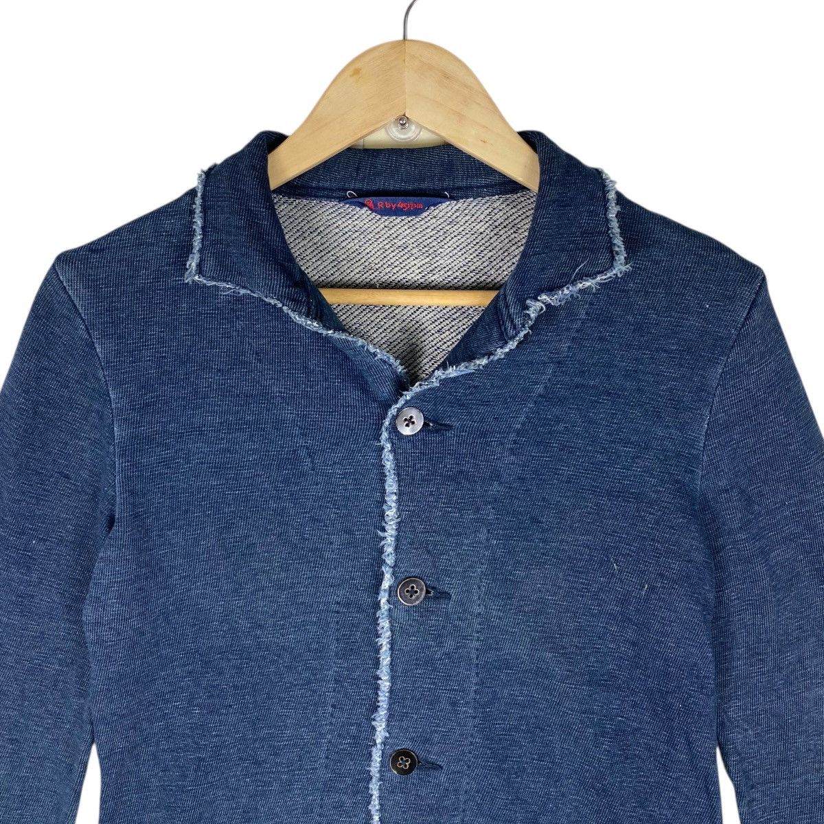 45rpm 💥45RPM DYED INDIGO BUTTON CARDIGAN Size M / US 6-8 / IT 42-44 - 4 Thumbnail
